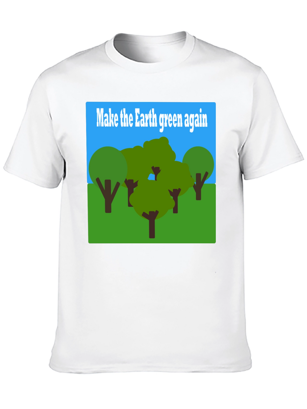 Earth Green Again Graphic T-Shirt - Environmental Tee