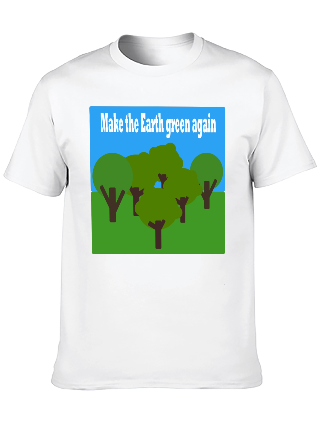 Earth Green Again Graphic T-Shirt - Environmental Tee