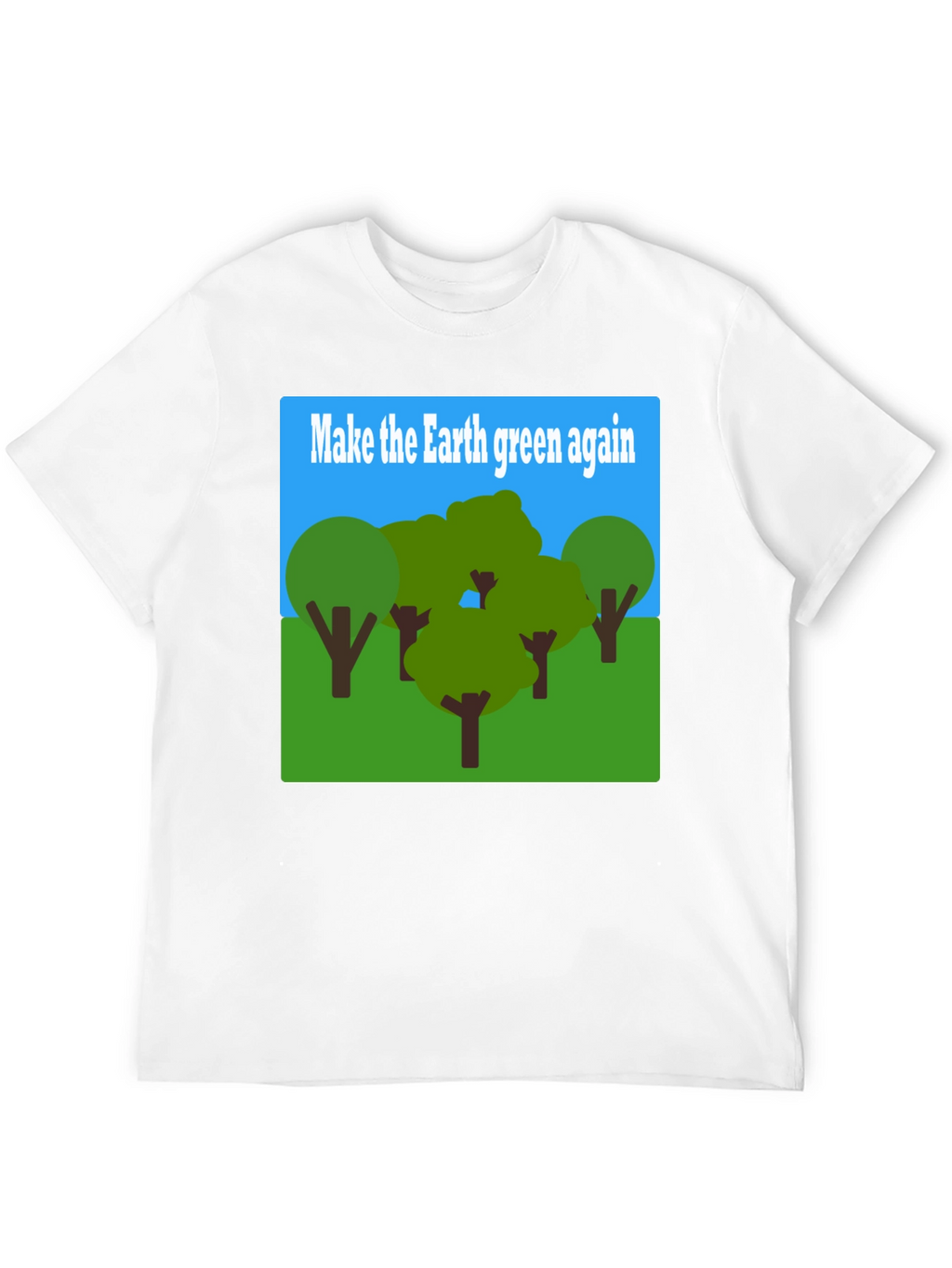 Earth Green Again Graphic T-Shirt - Environmental Tee