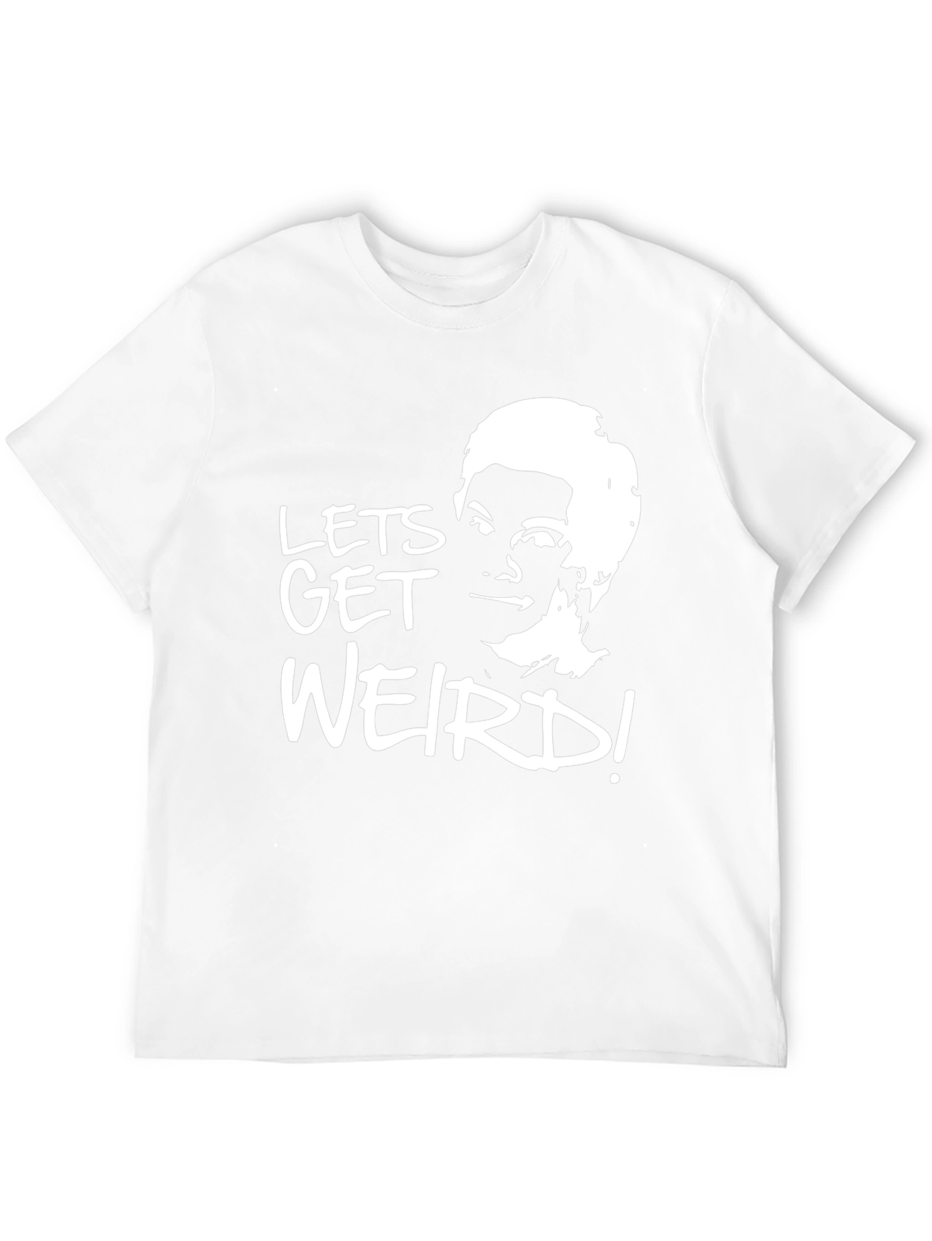 Lets Get Weird T-Shirt - Soft Black Tee