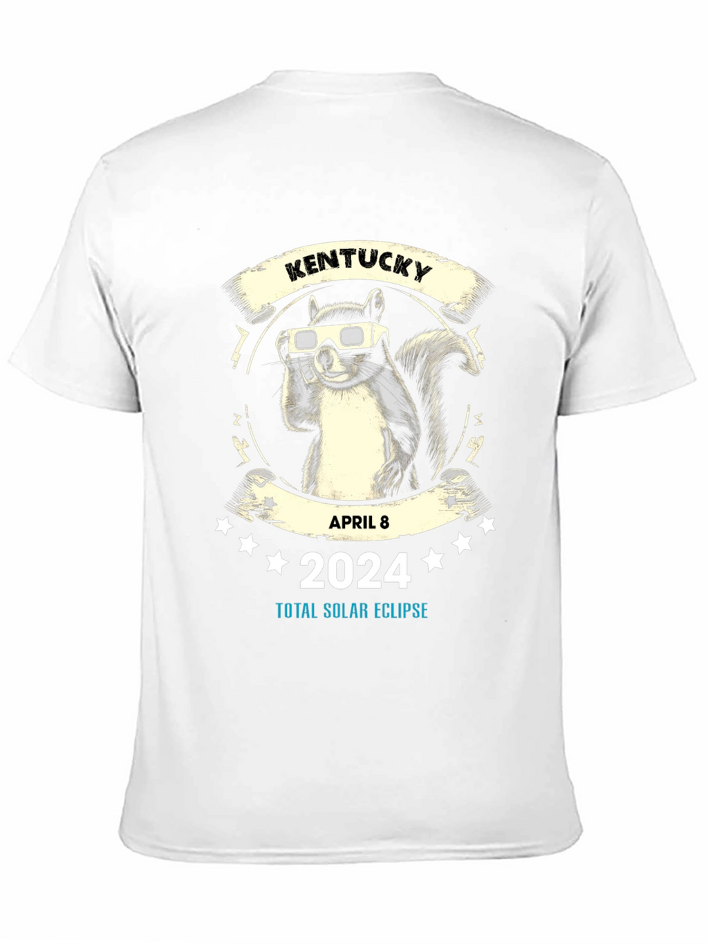 Kentucky Solar Eclipse 2024 Squirrel T-Shirt