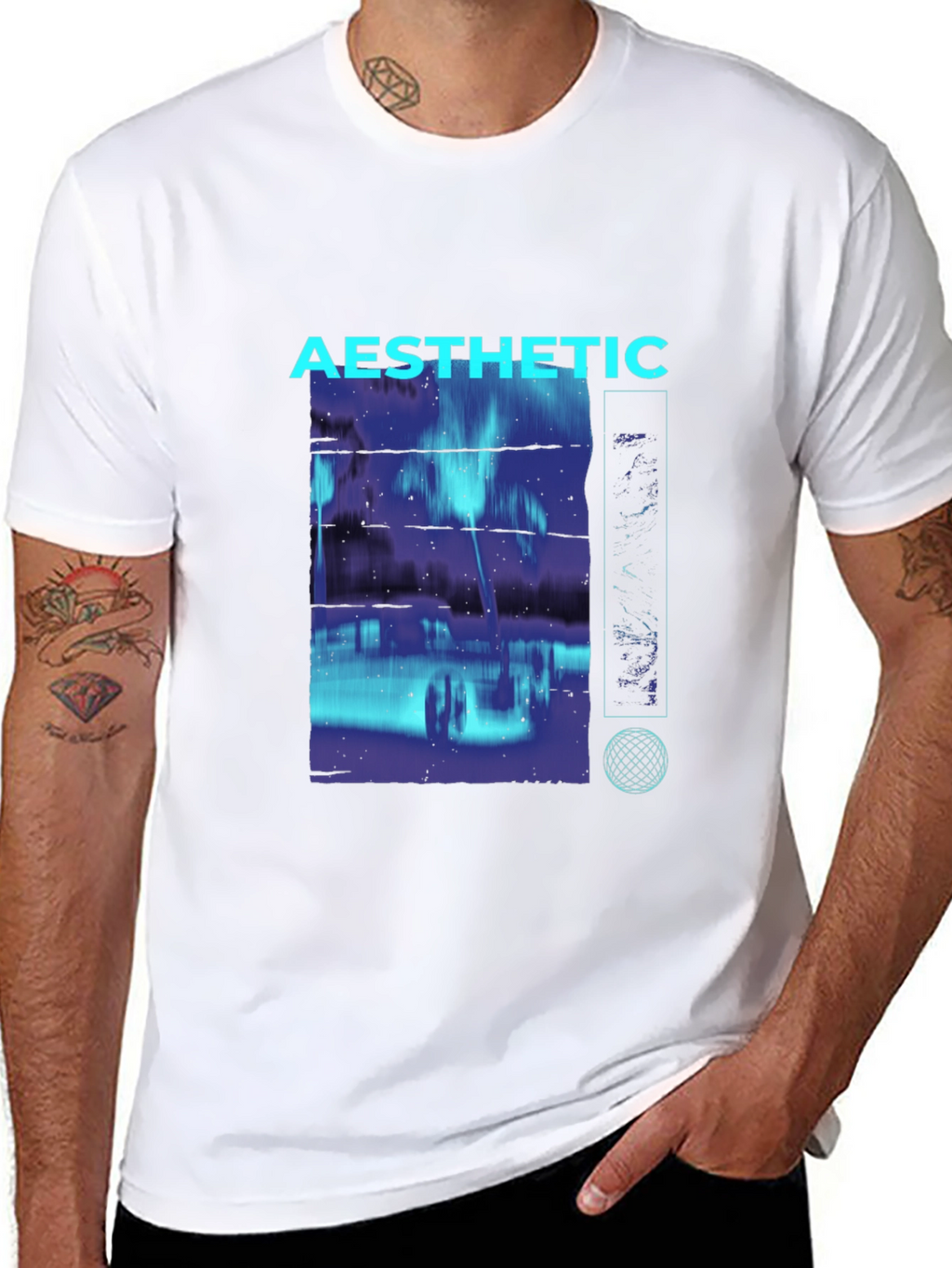 Aesthetic Graphic Tee - Urban Style Cotton T-Shirt
