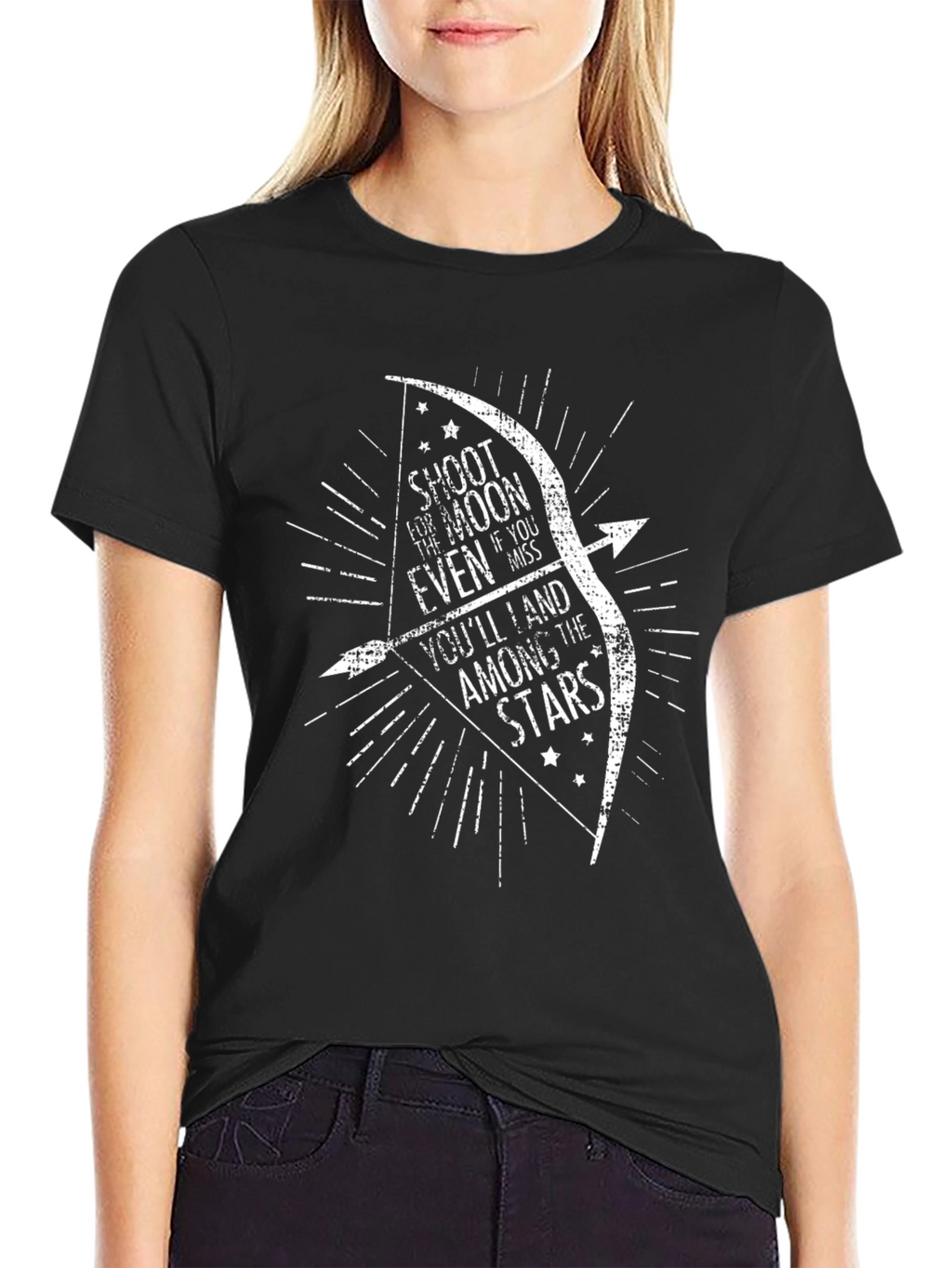 Motivational Bow & Arrow Graphic Tee