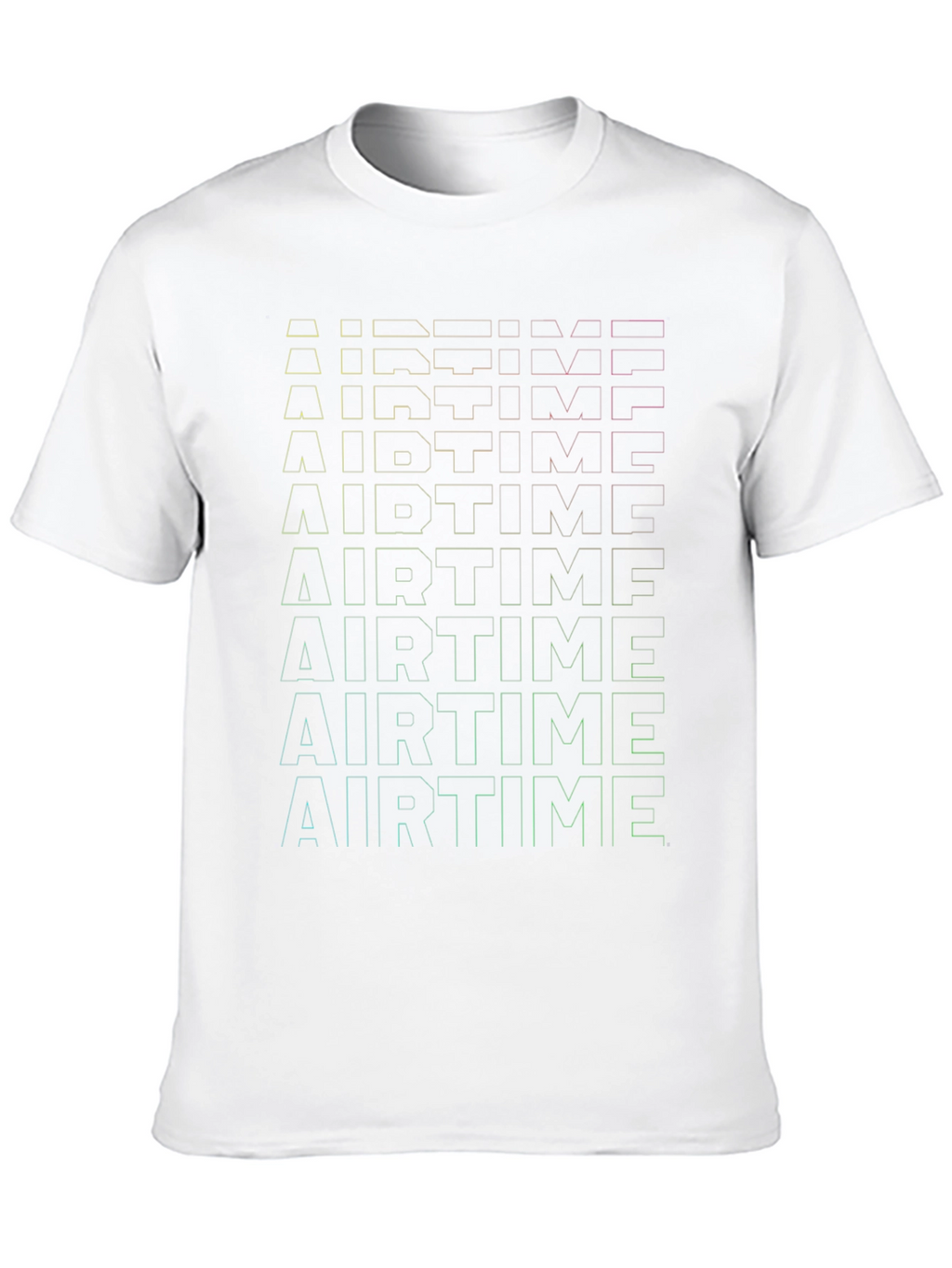 Airtime Graphic Print Black T-Shirt