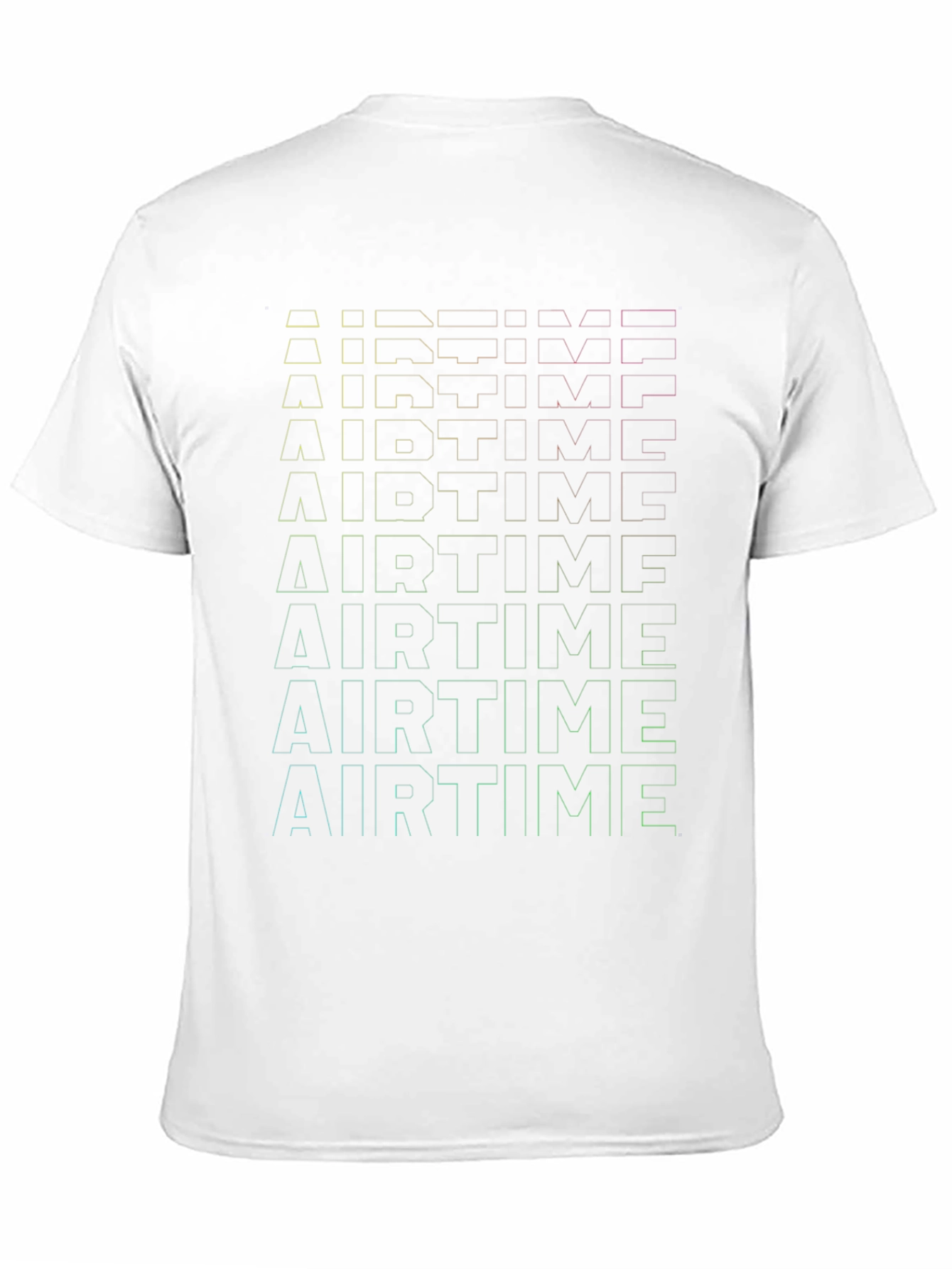 Airtime Graphic Print Black T-Shirt