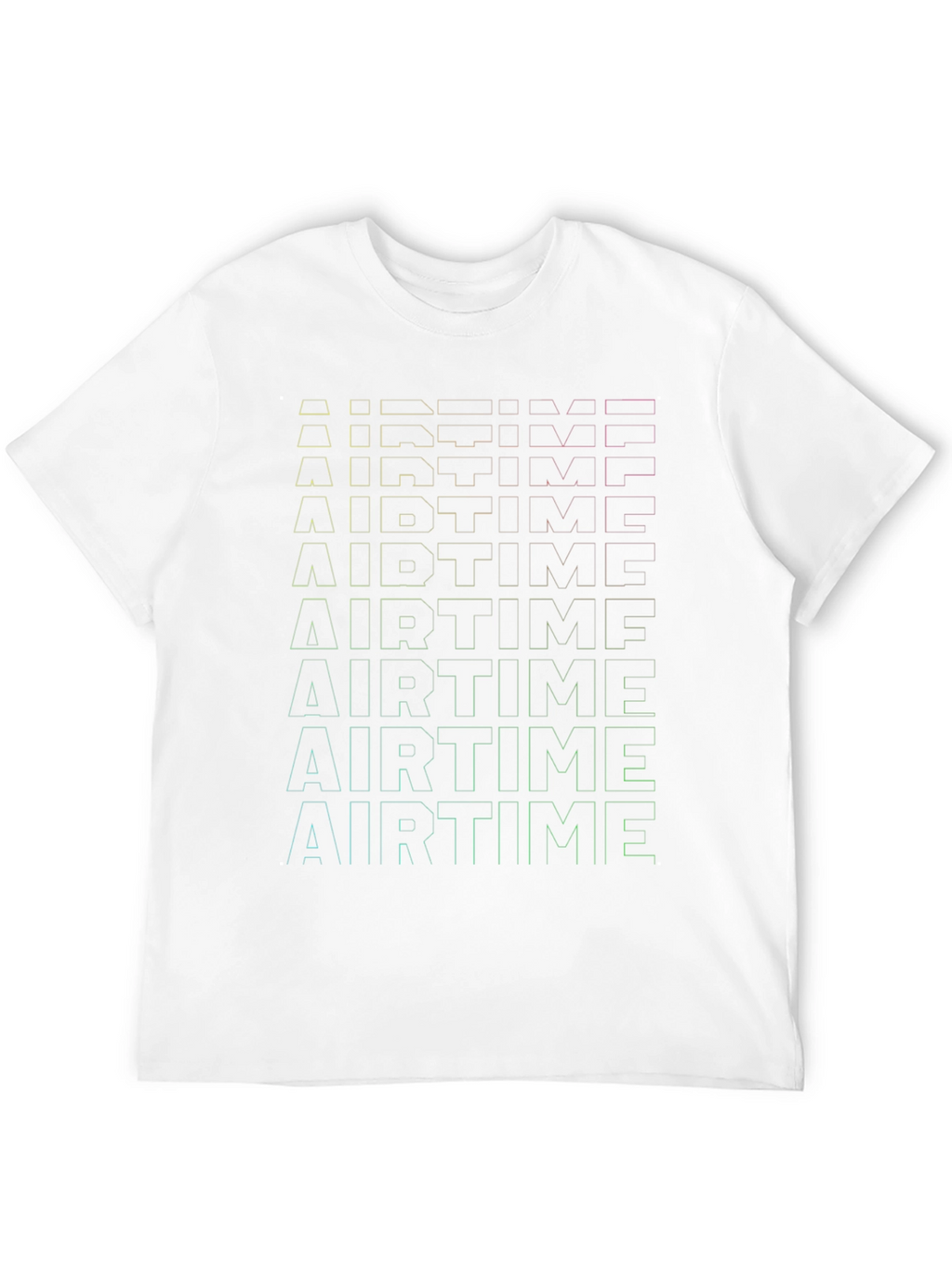 Airtime Graphic Print Black T-Shirt