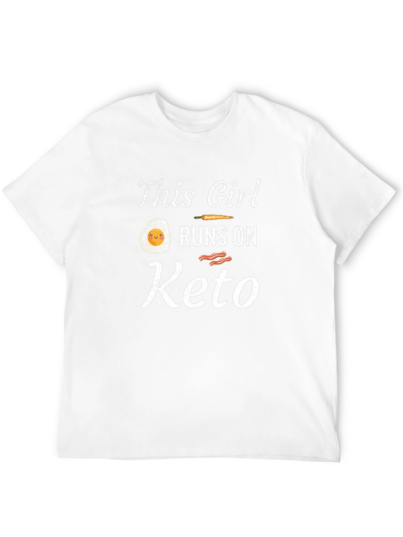 Keto Diet T-Shirt - Runs on Keto Graphic Tee
