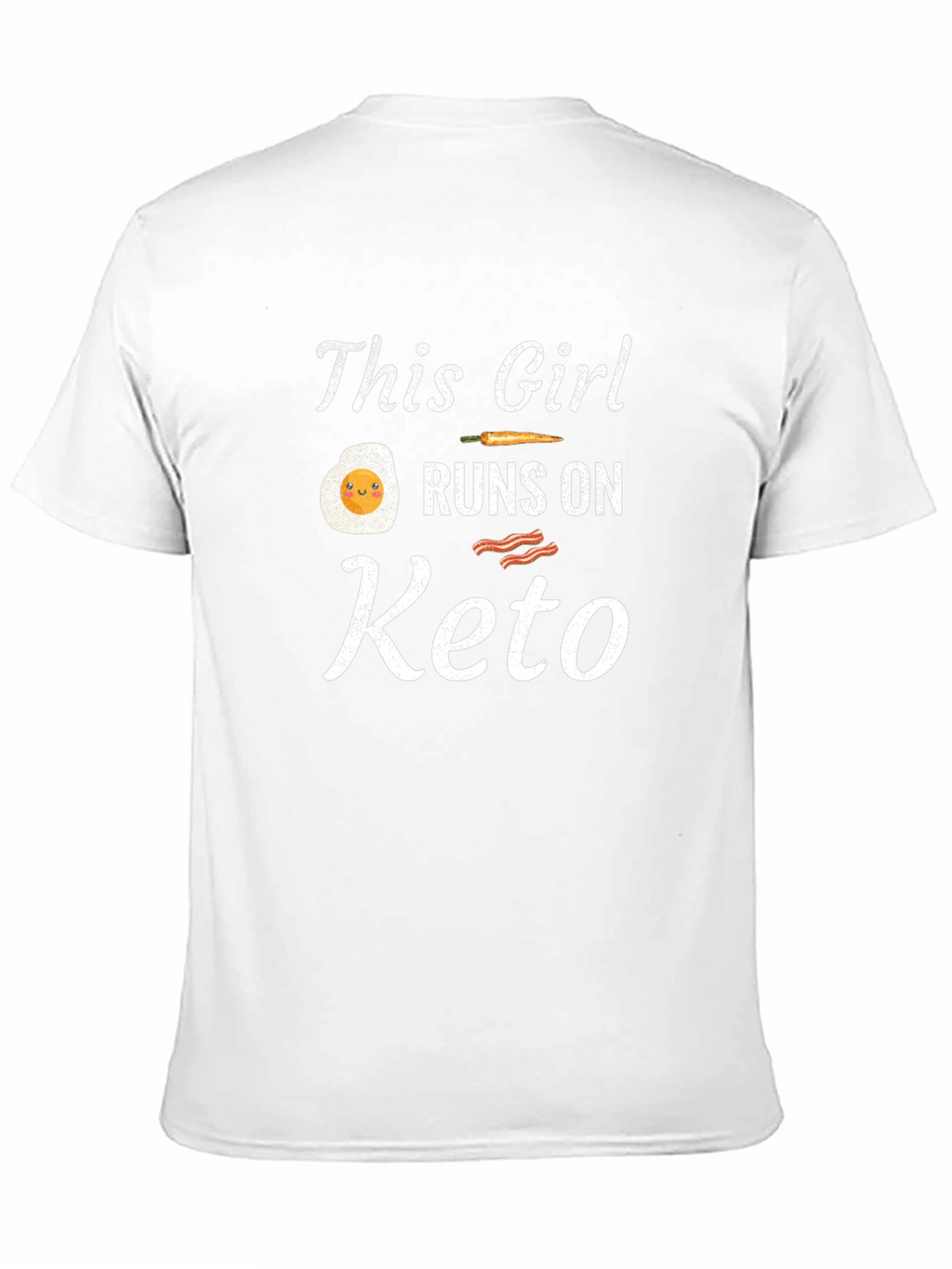Keto Diet T-Shirt - Runs on Keto Graphic Tee