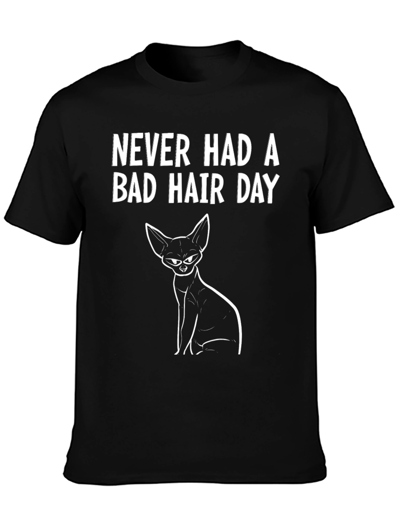 Never Had a Bad Hair Day T-Shirt