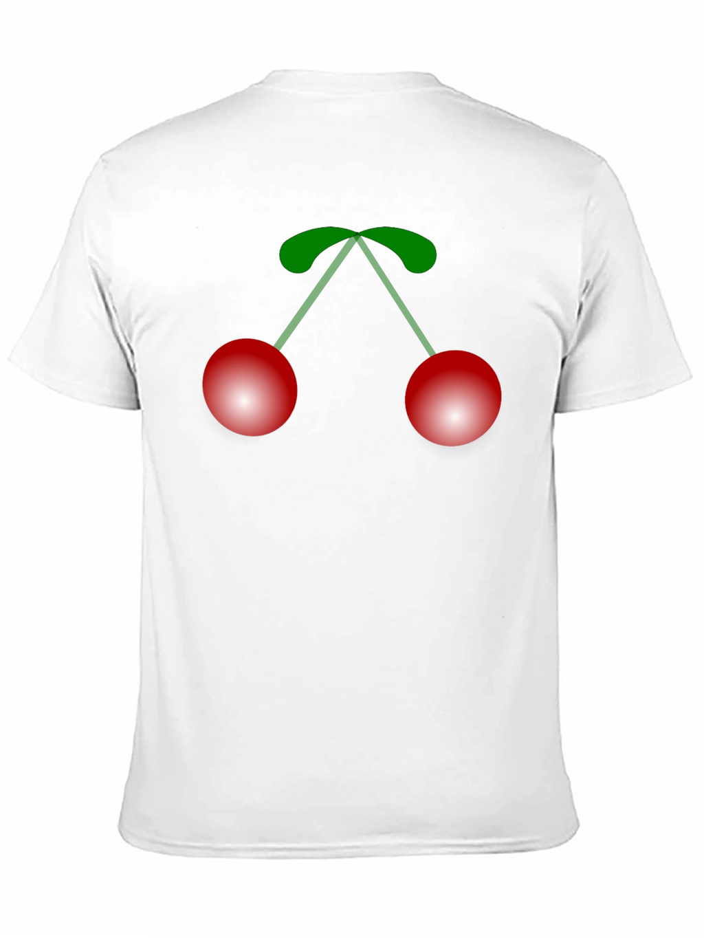 Cherry Graphic Black T-Shirt