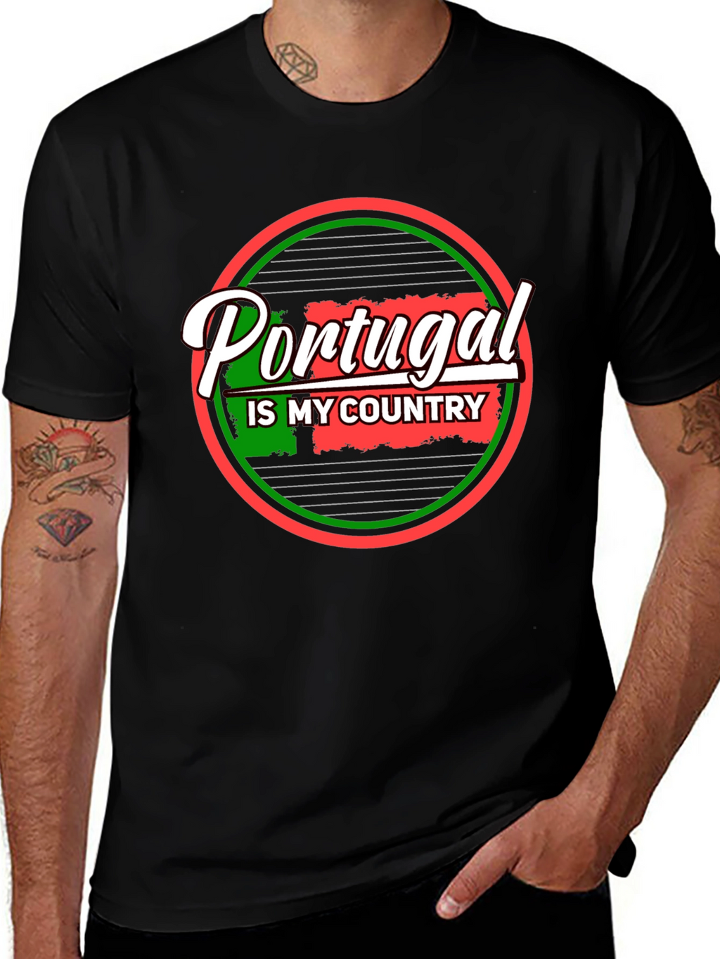 Portugal Pride Tee - My Country Graphic T-Shirt