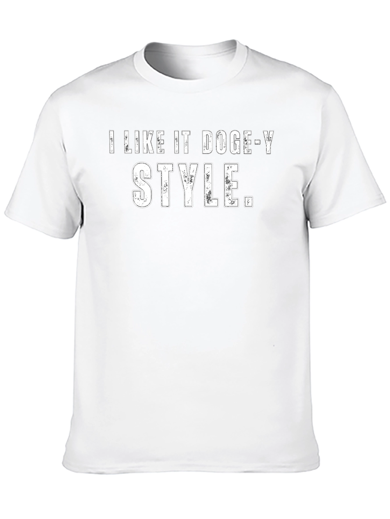 I Like It Doge-y Style Black T-Shirt