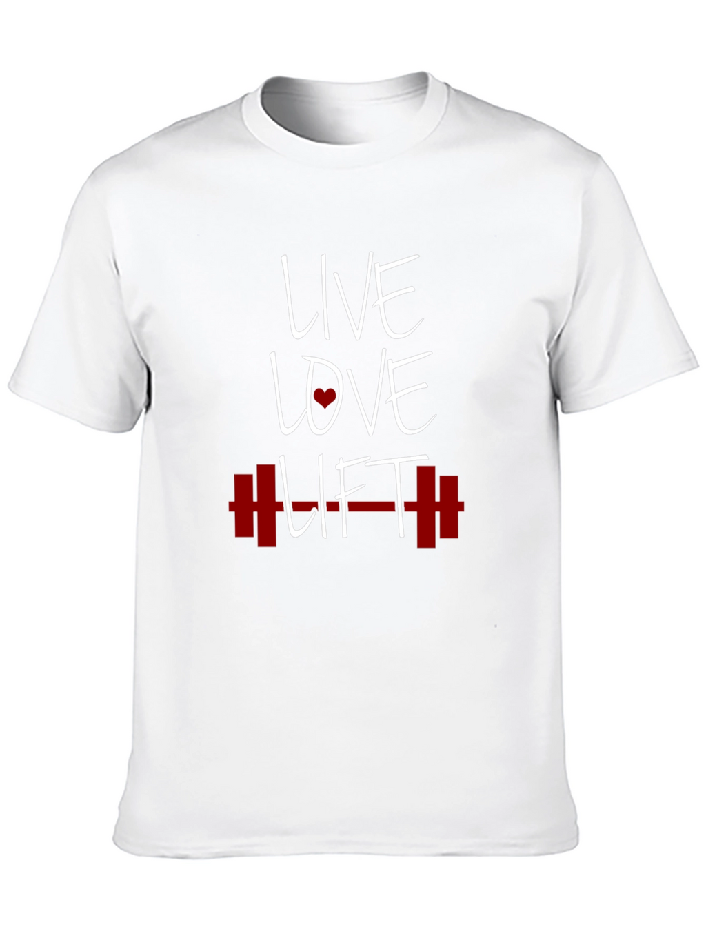 Live Love Lift Graphic Tee - Black Gym T-Shirt