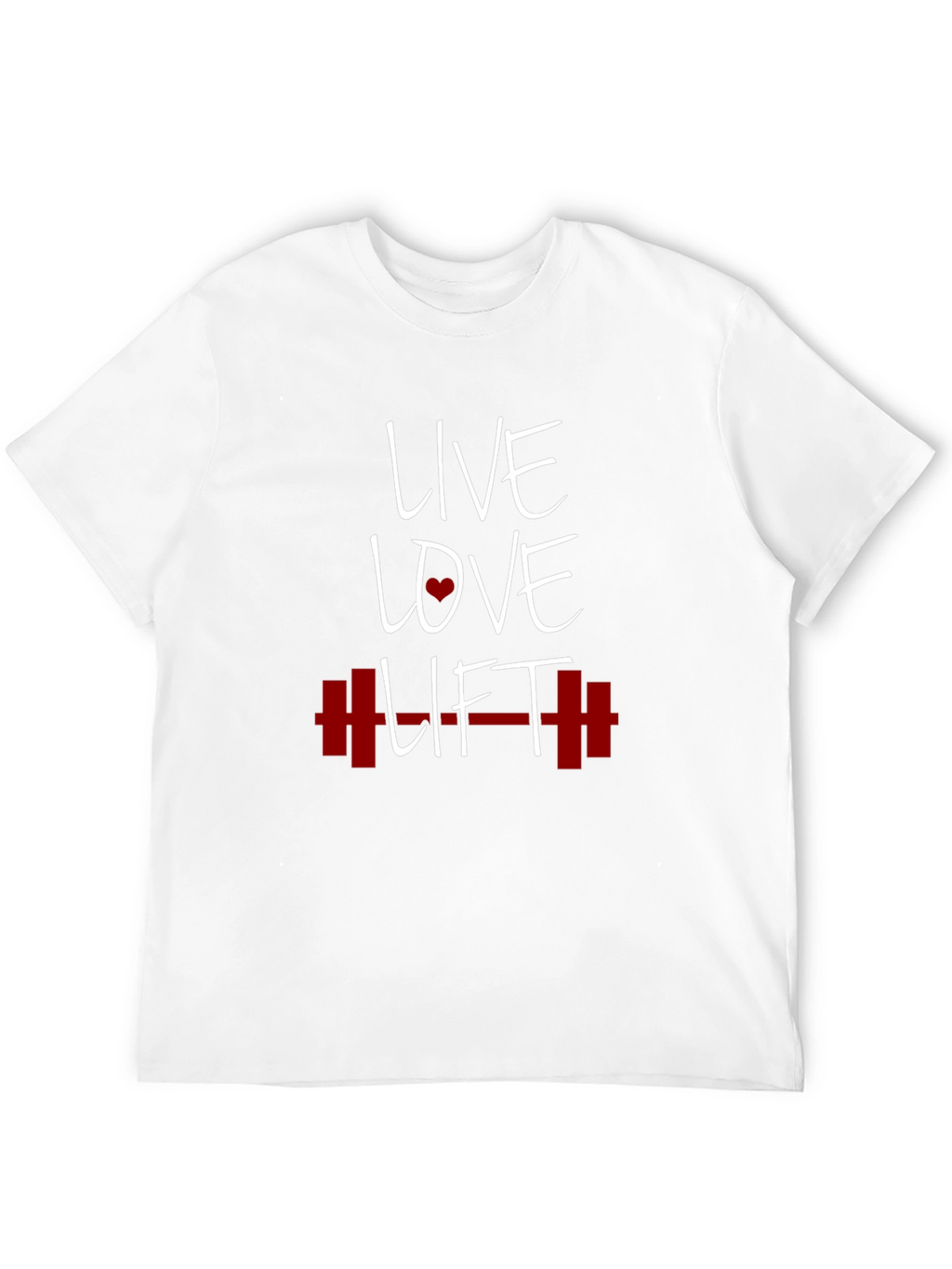 Live Love Lift Graphic Tee - Black Gym T-Shirt