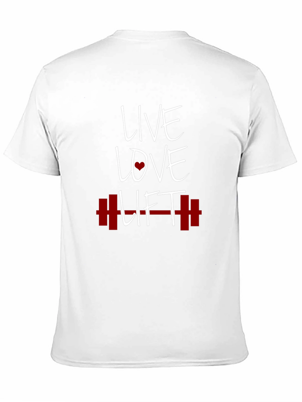 Live Love Lift Graphic Tee - Black Gym T-Shirt