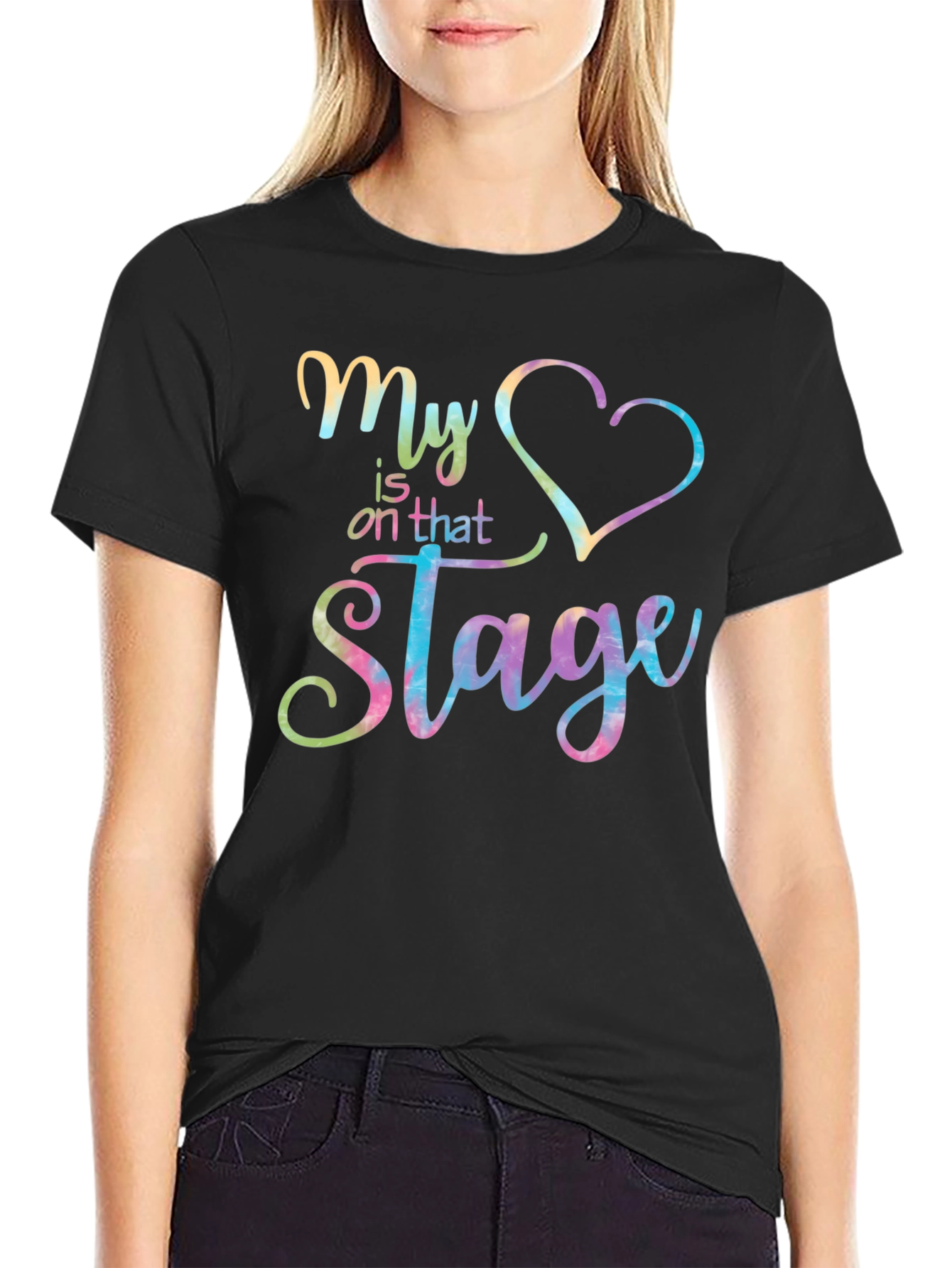 My Heart is on that Stage Graphic Tee