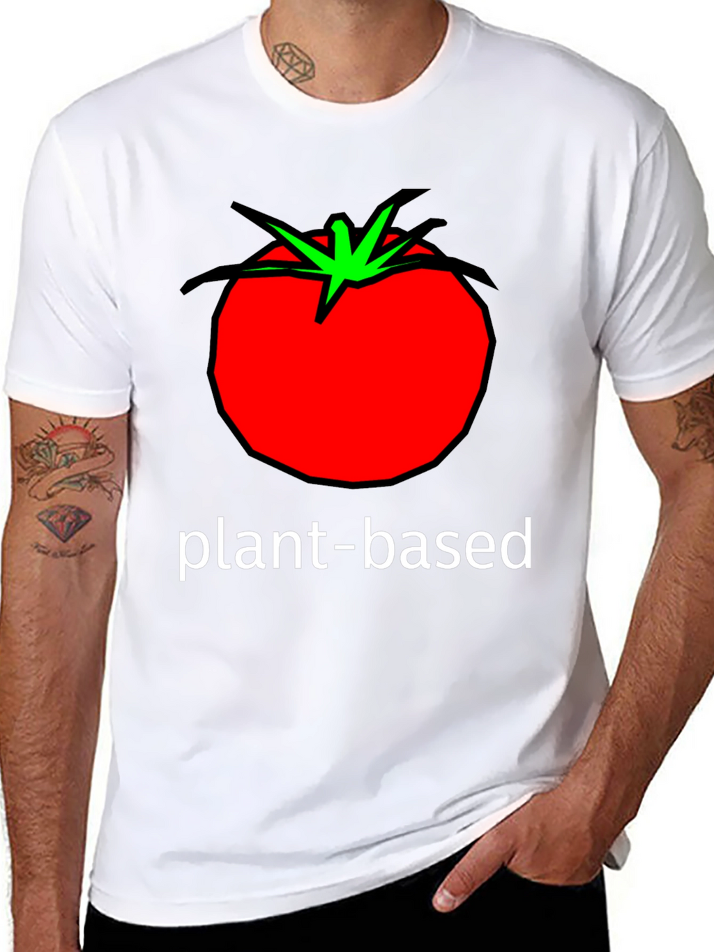 Plant-Based Tomato Graphic T-Shirt