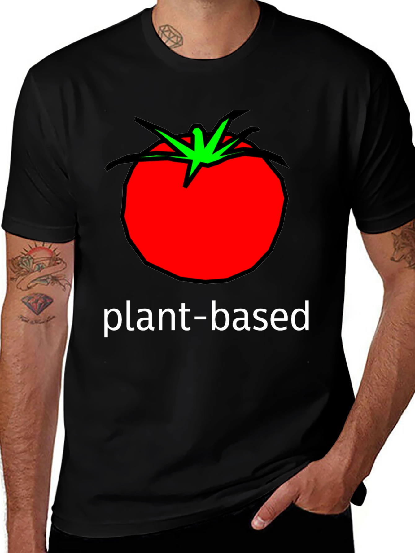 Plant-Based Tomato Graphic T-Shirt