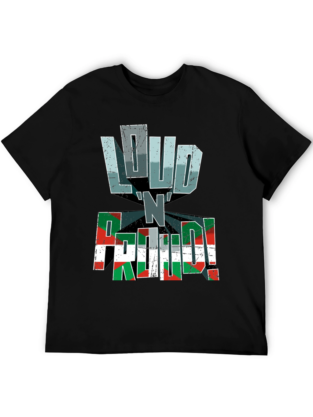Loud N Proud Basque Flag T-Shirt