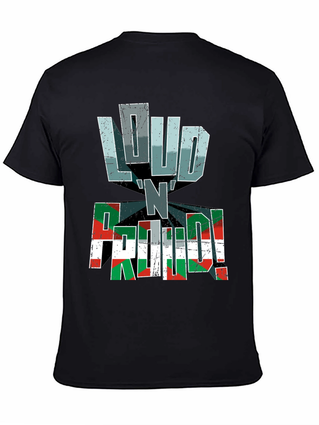 Loud N Proud Basque Flag T-Shirt