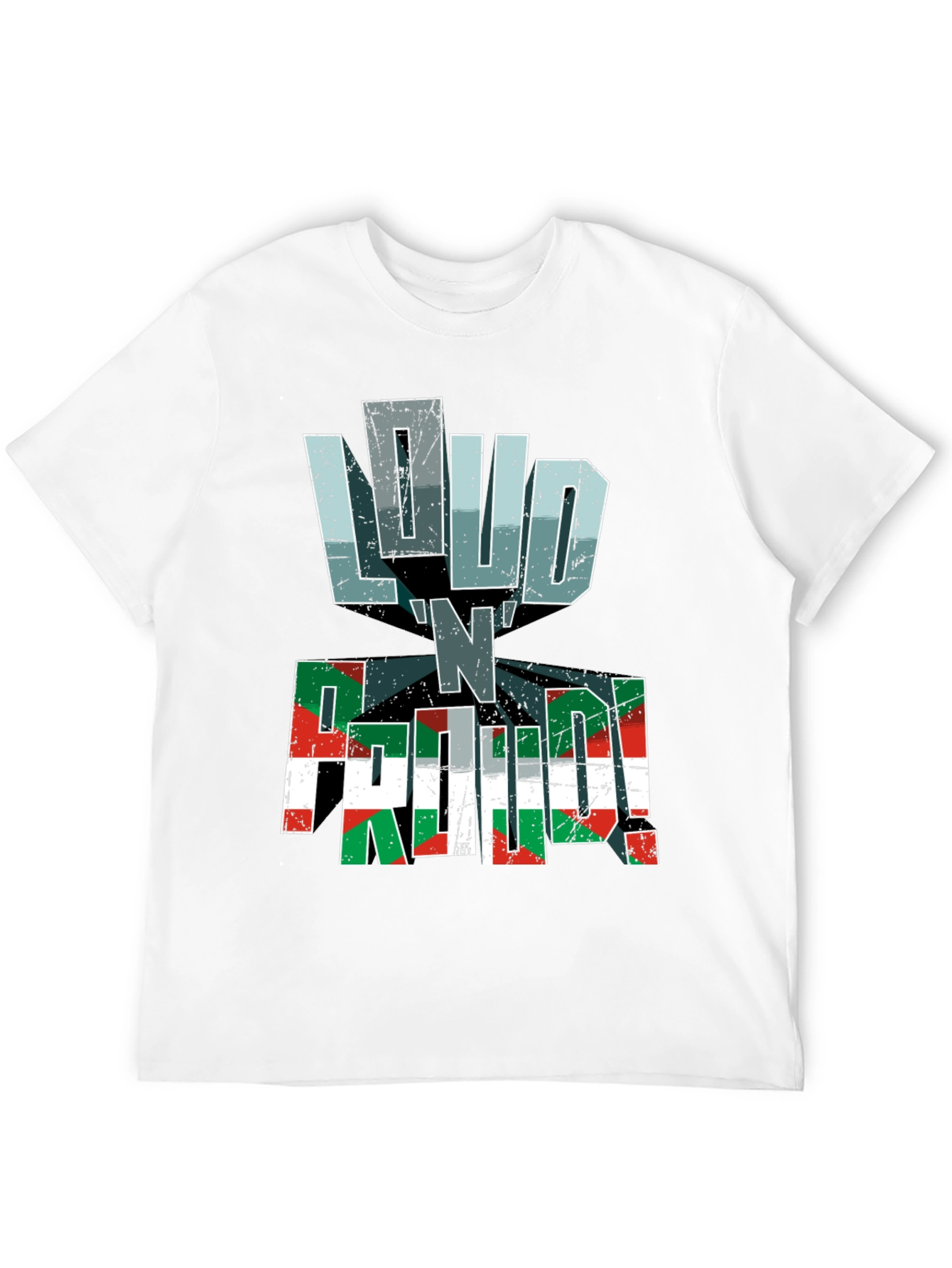 Loud N Proud Basque Flag T-Shirt