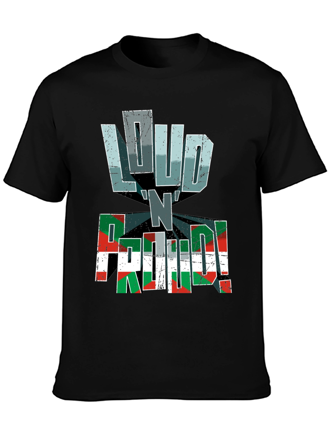 Loud N Proud Basque Flag T-Shirt