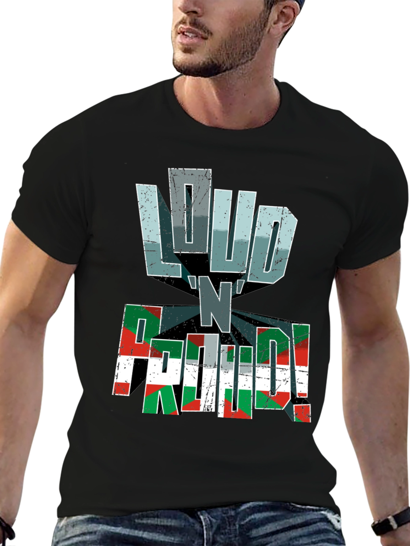 Loud N Proud Basque Flag T-Shirt