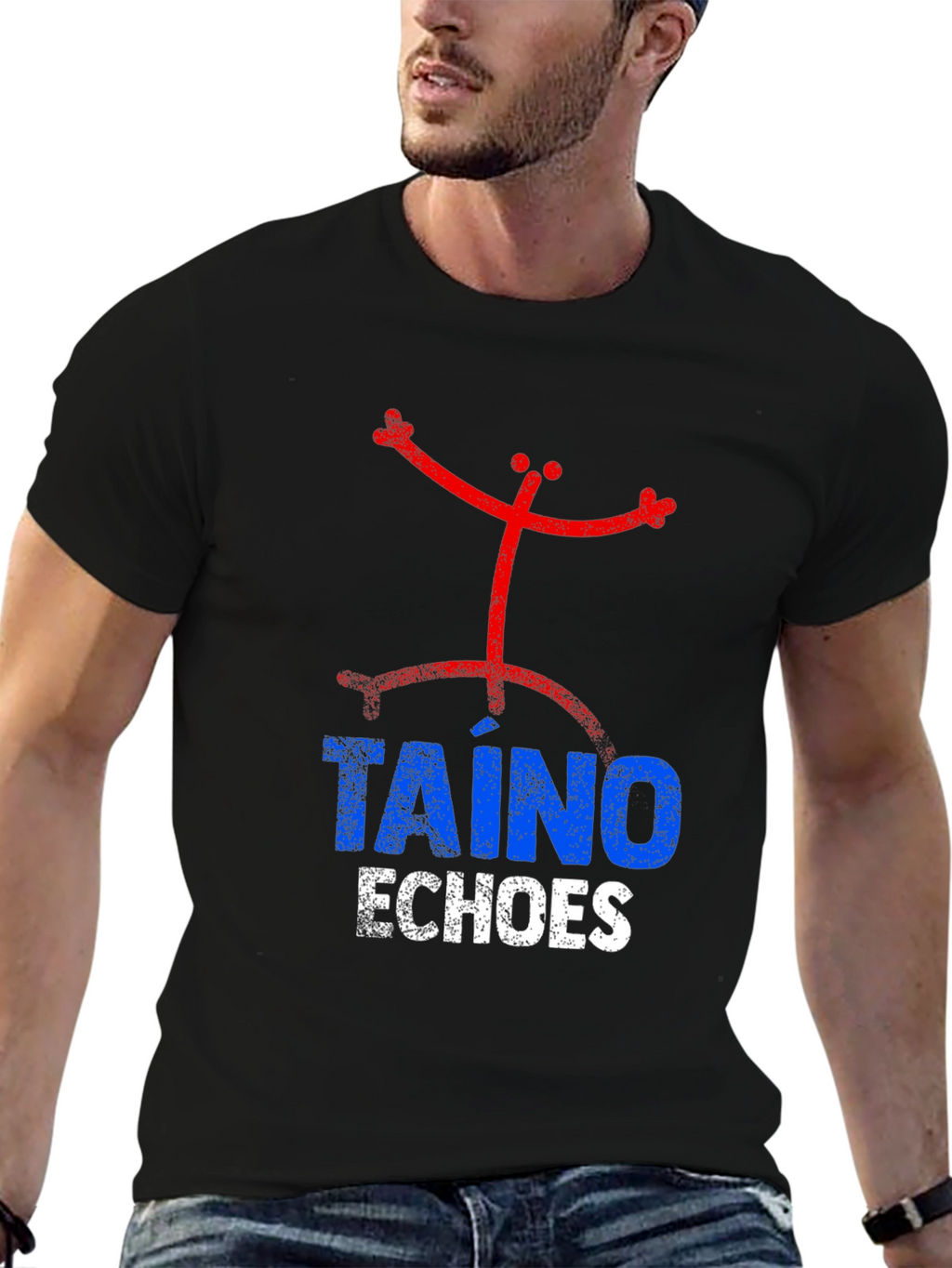 Taino Echoes Graphic T-Shirt