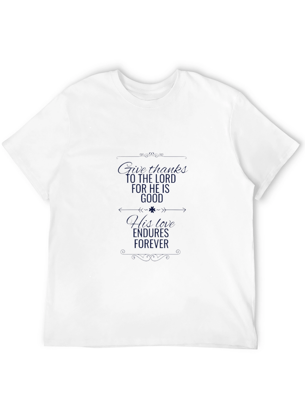 Mens Black T-Shirt with Goodness Graphic
