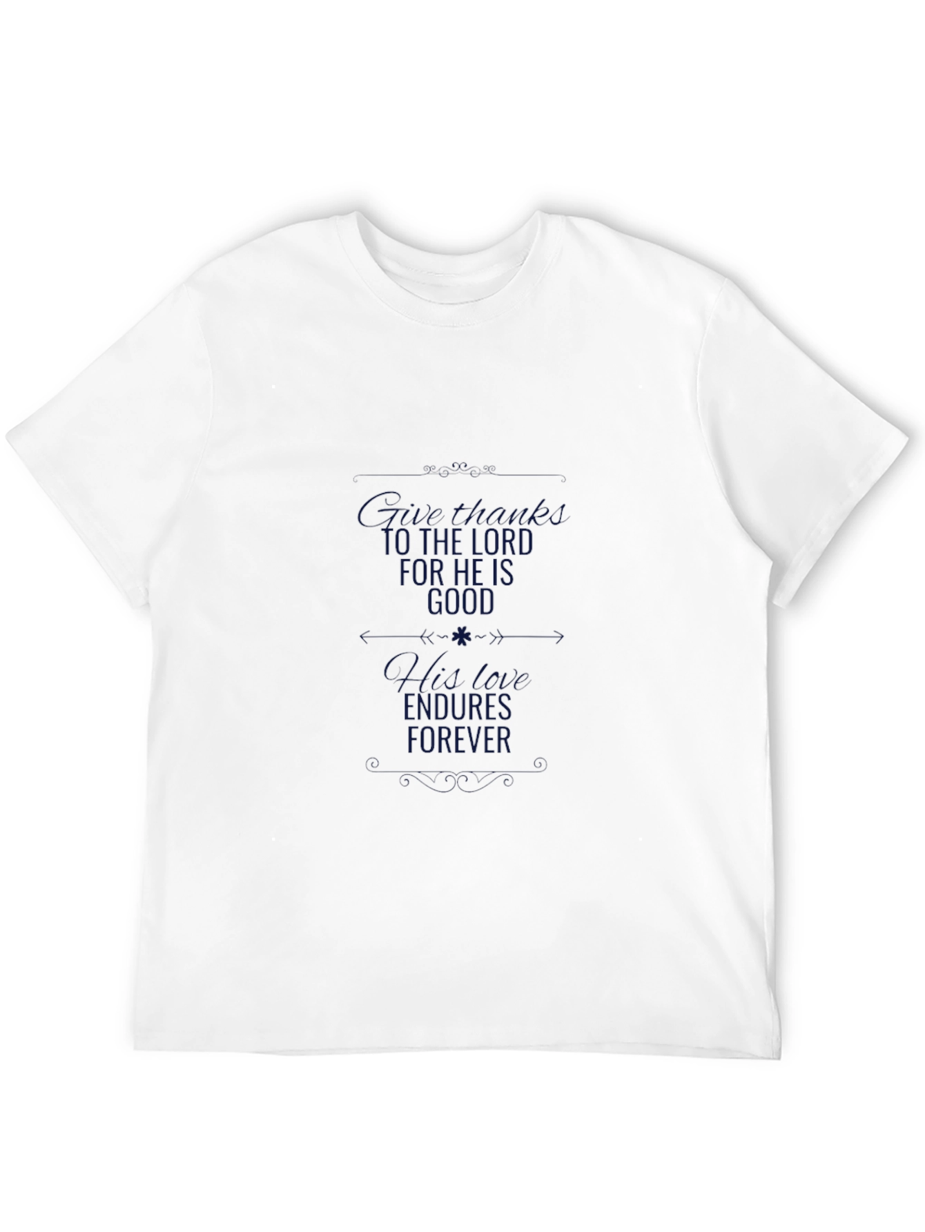 Mens Black T-Shirt with Goodness Graphic