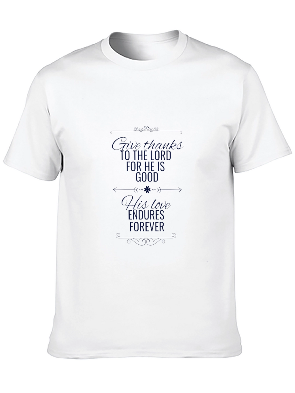 Mens Black T-Shirt with Goodness Graphic