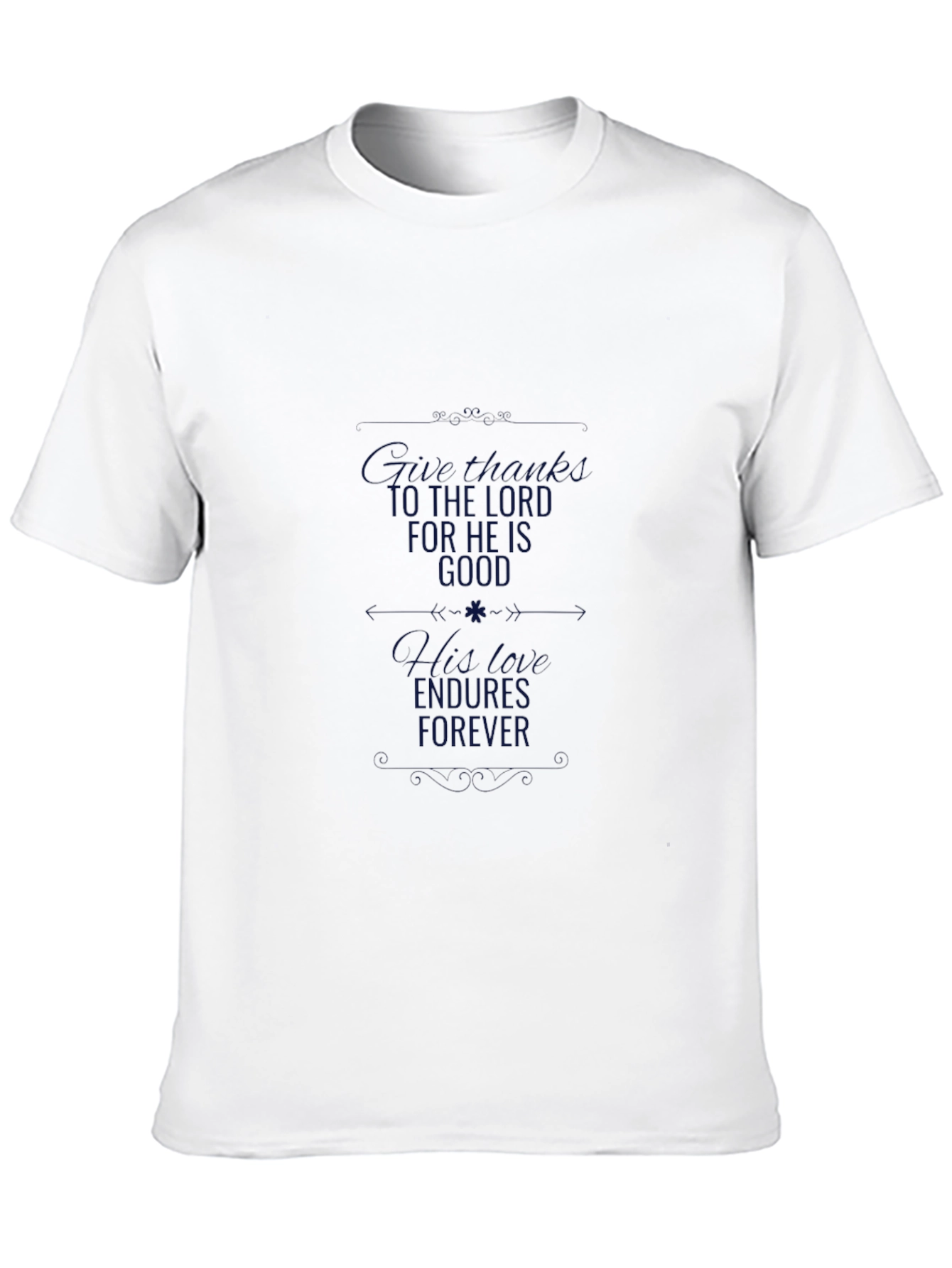 Mens Black T-Shirt with Goodness Graphic