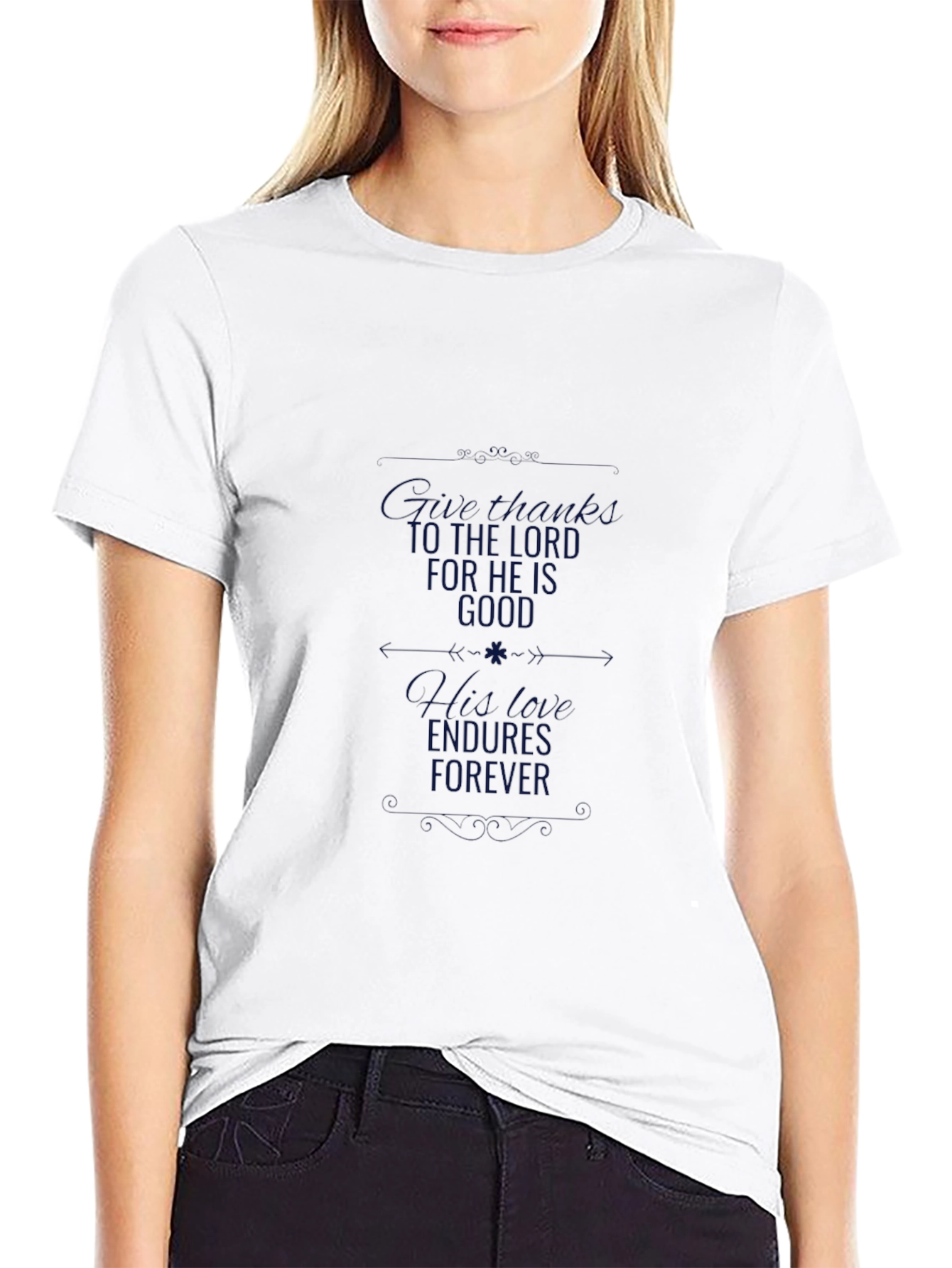 Mens Black T-Shirt with Goodness Graphic