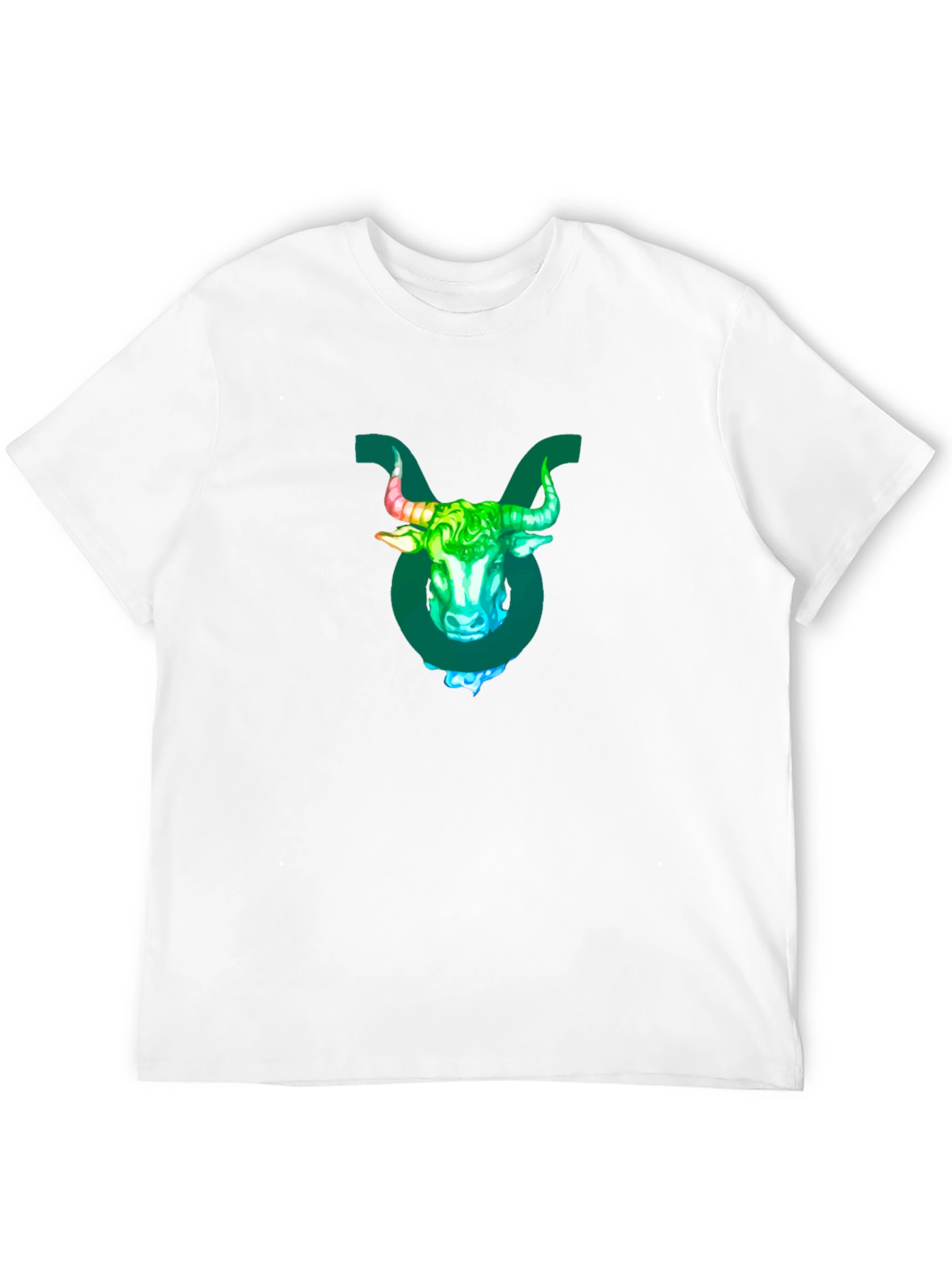 Taurus Zodiac Graphic Tee - Bull Design