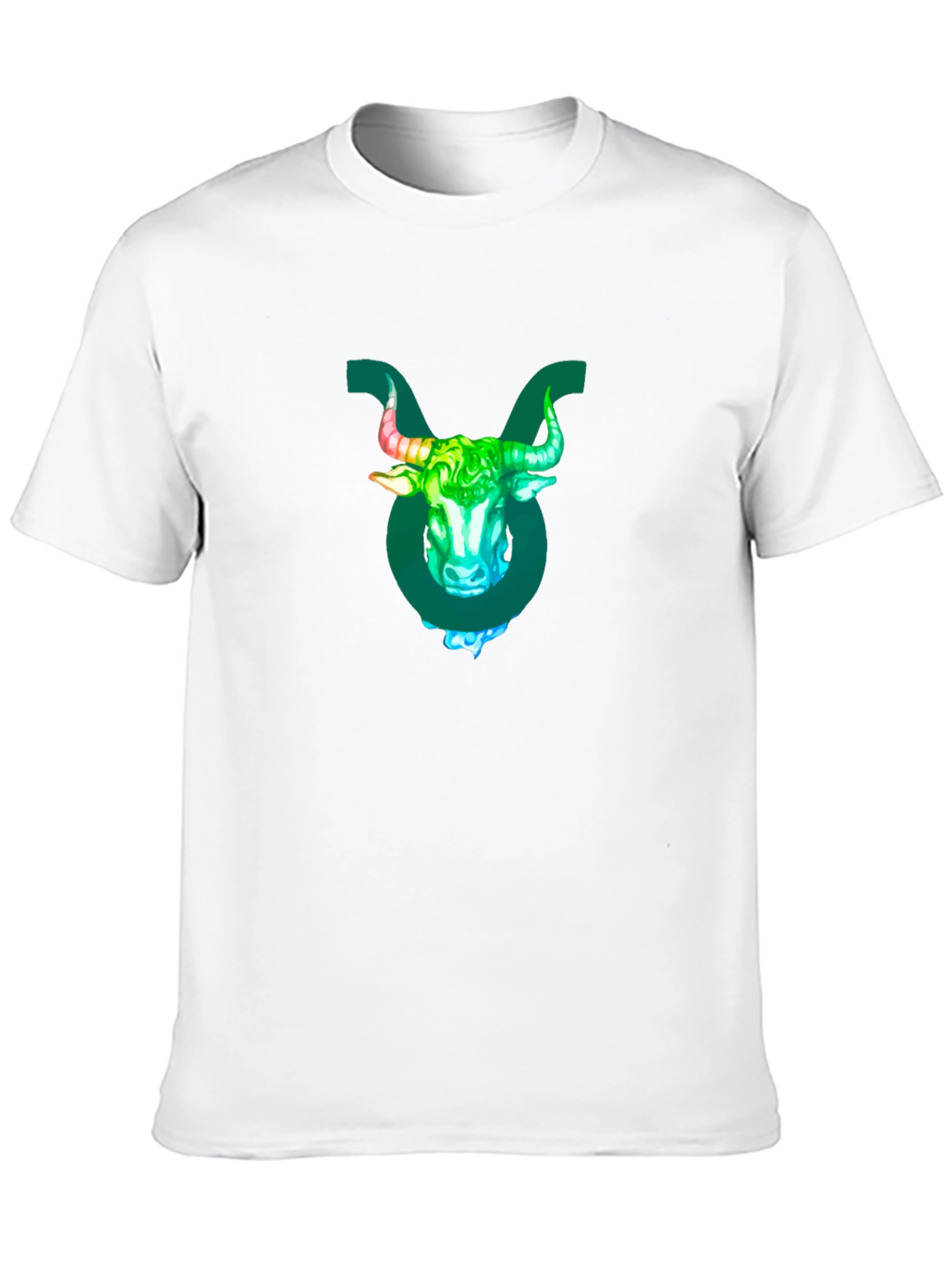 Taurus Zodiac Graphic Tee - Bull Design