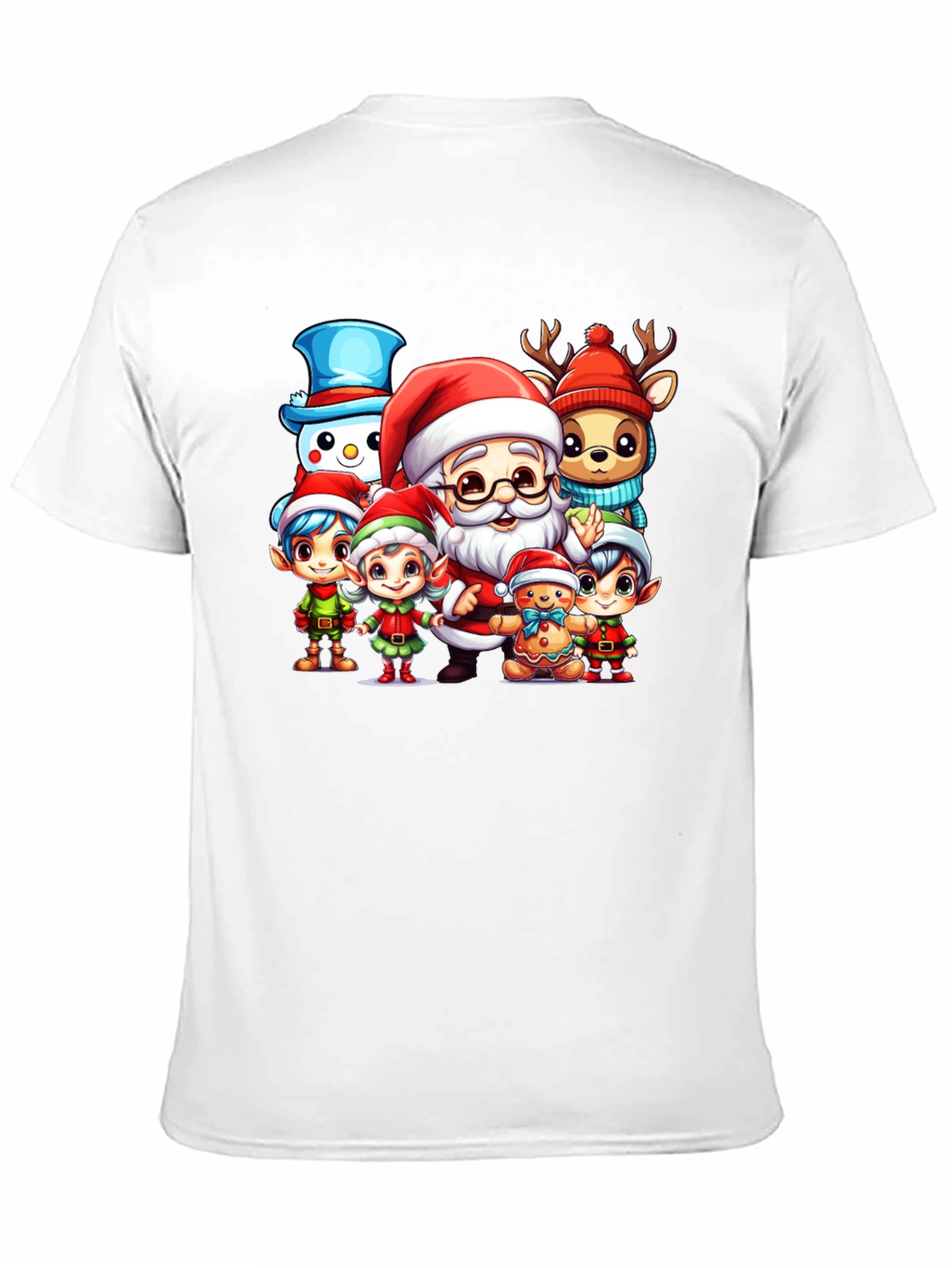 Festive Santa & Friends Graphic Tee