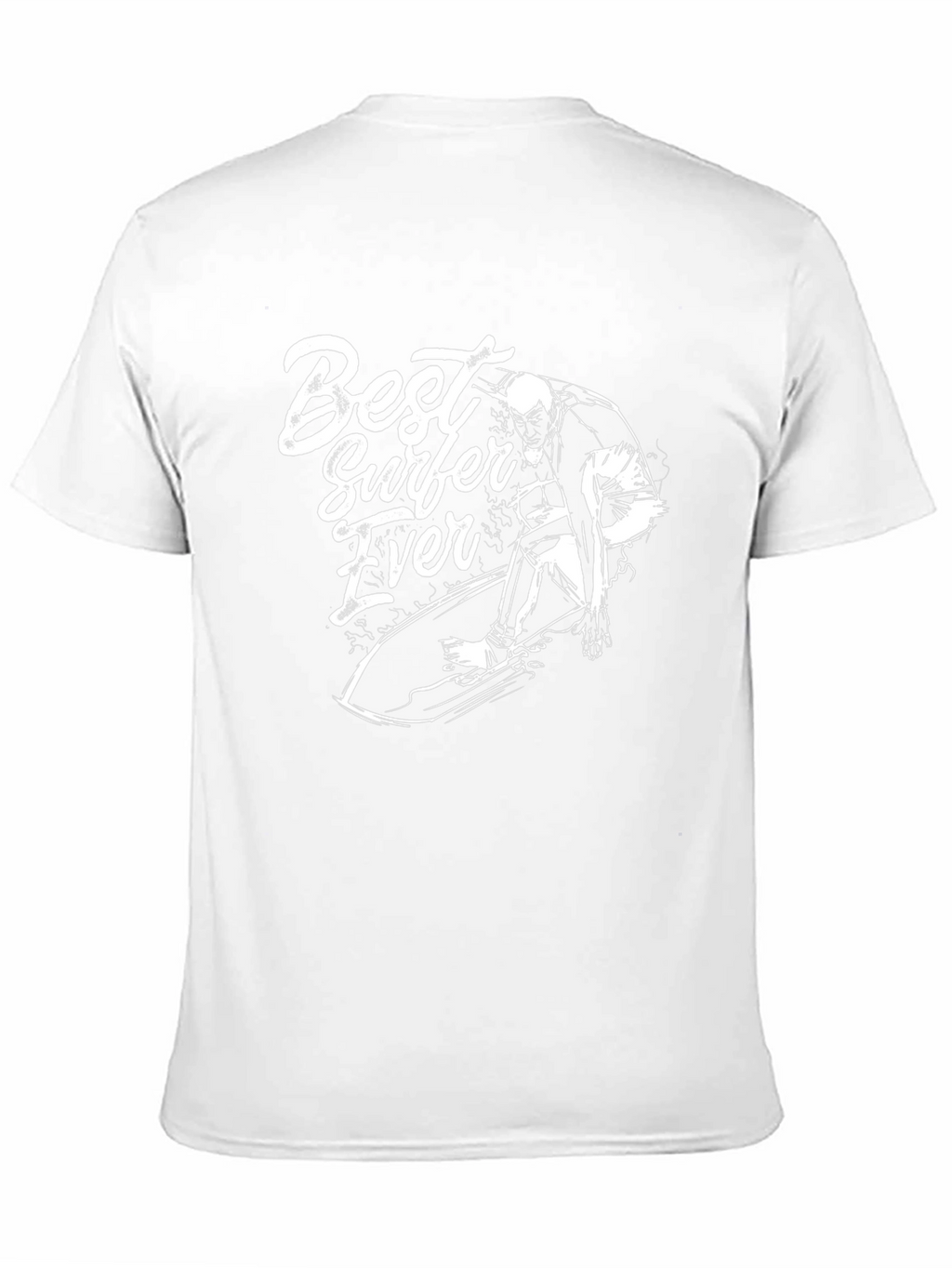 Best Surfer Ever Graphic Tee - Cool Surfing T-Shirt