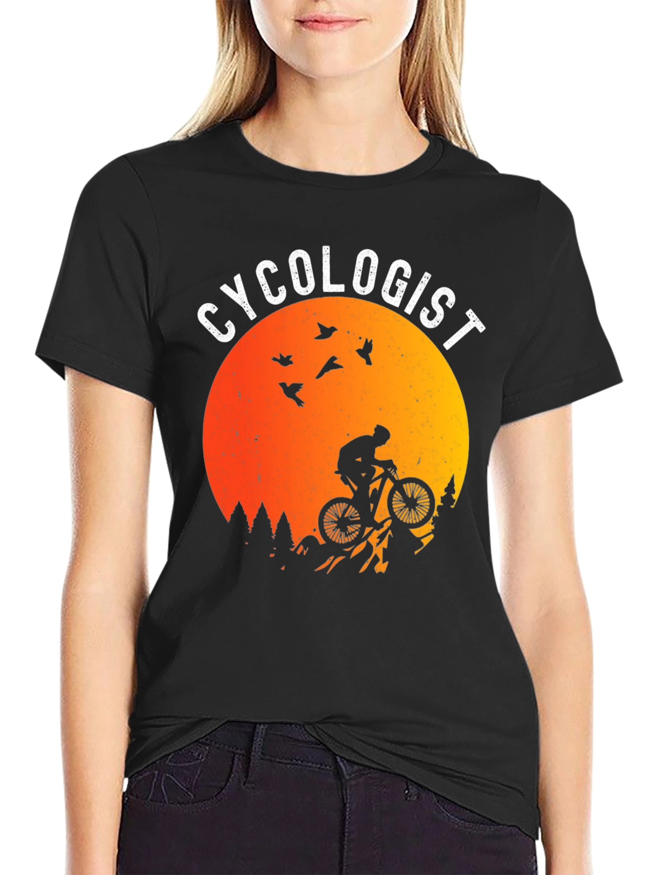 Cyclologist Graphic T-Shirt - Biking Enthusiast