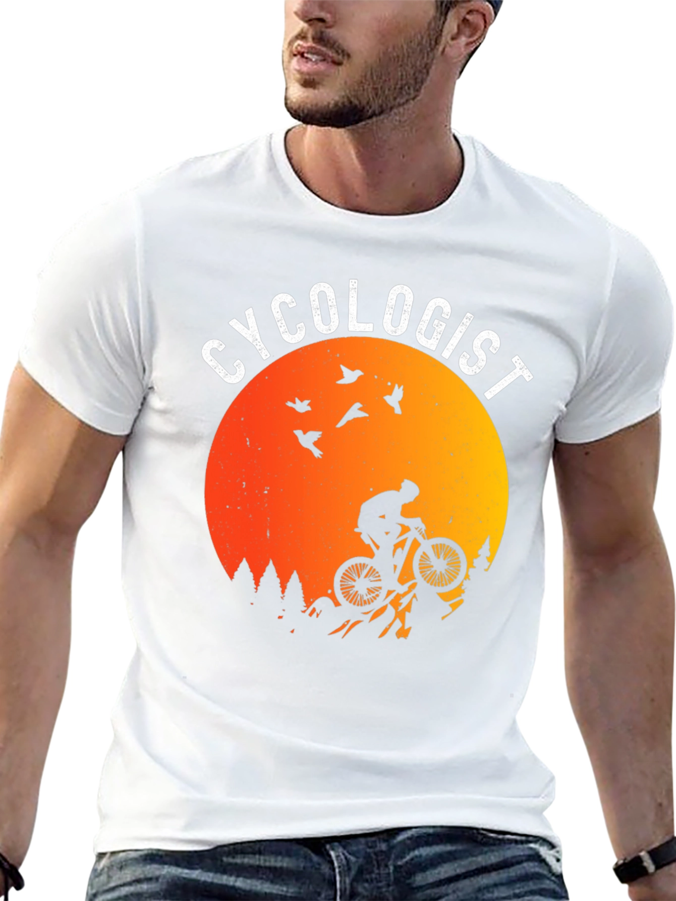 Cyclologist Graphic T-Shirt - Biking Enthusiast