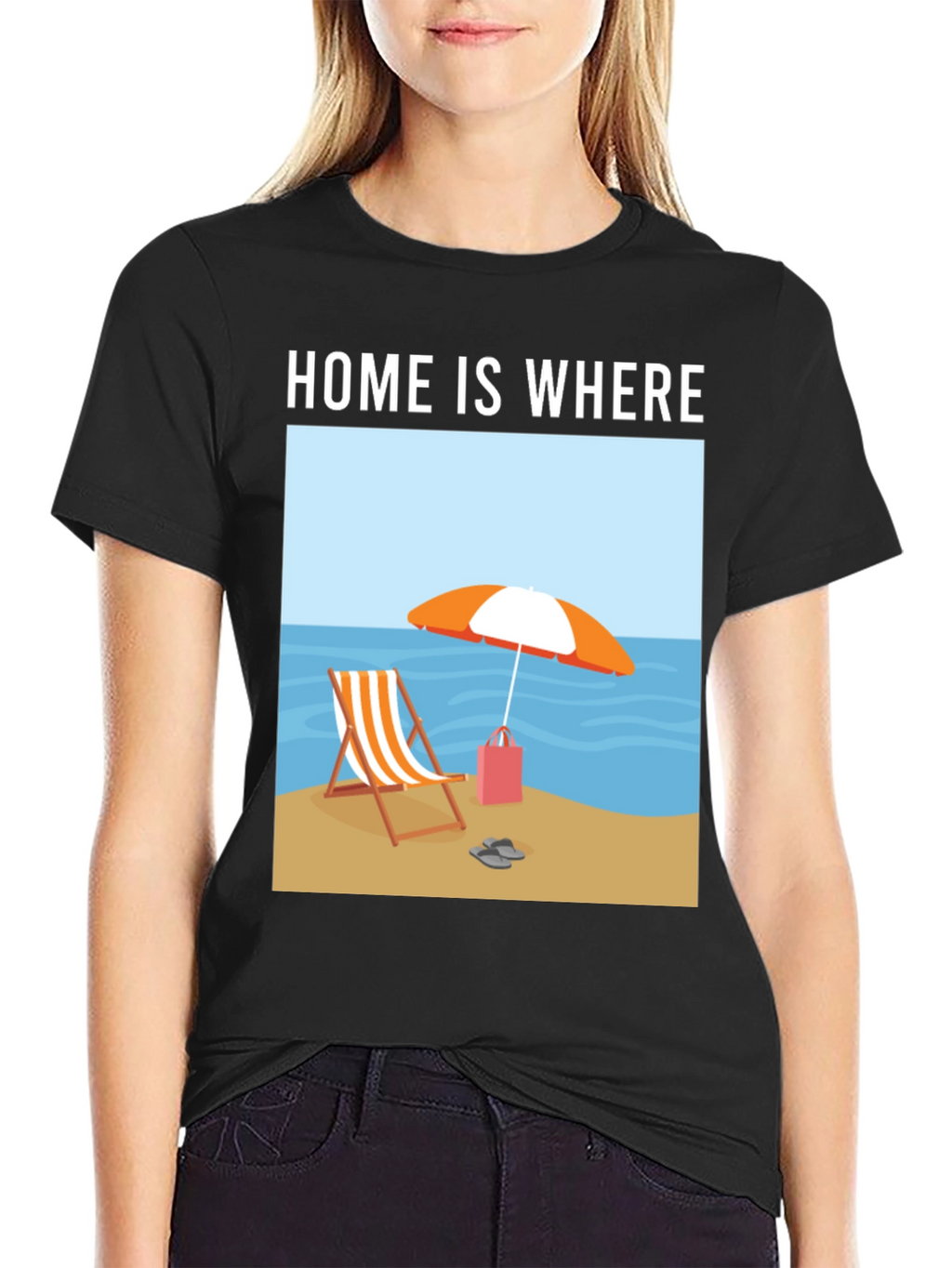 Home is Where the Beach Is T-Shirt