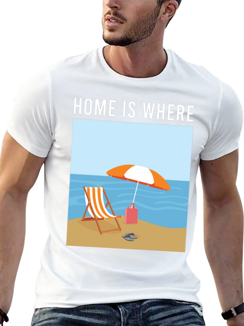 Home is Where the Beach Is T-Shirt