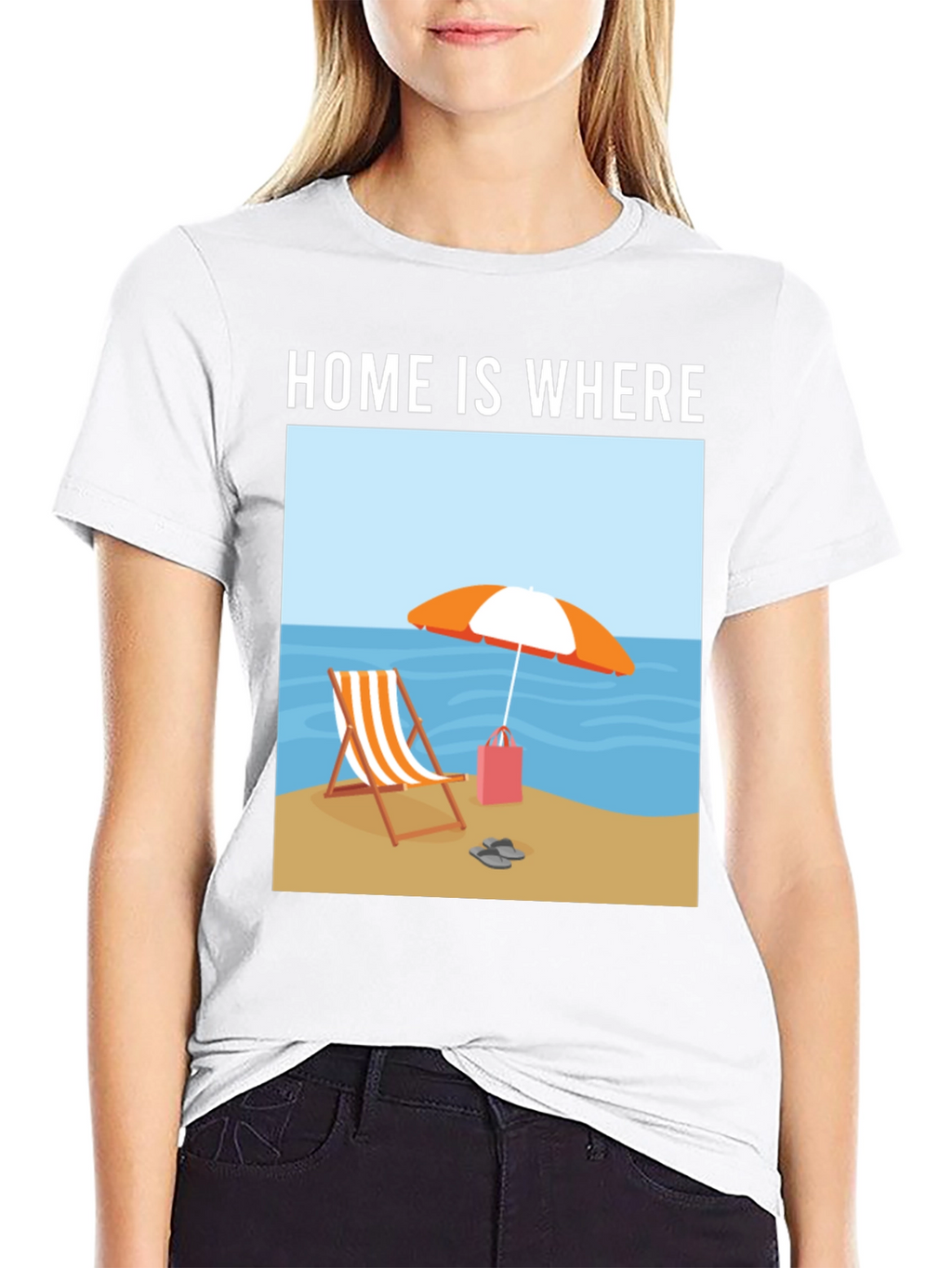Home is Where the Beach Is T-Shirt