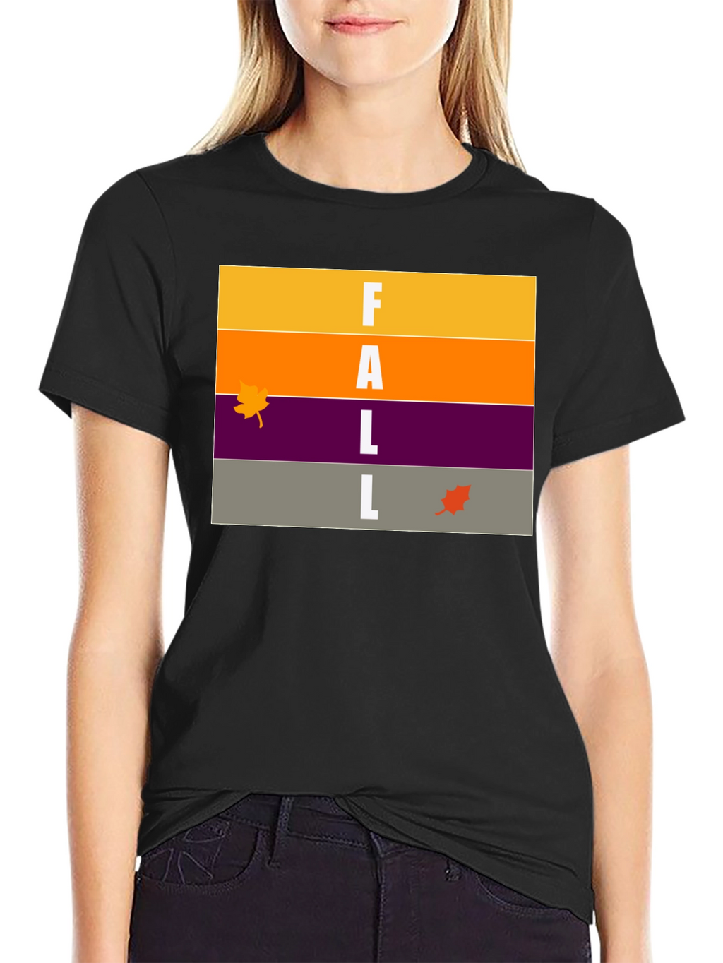 Stylish Fall T-Shirt - Seasonal Graphic Tee