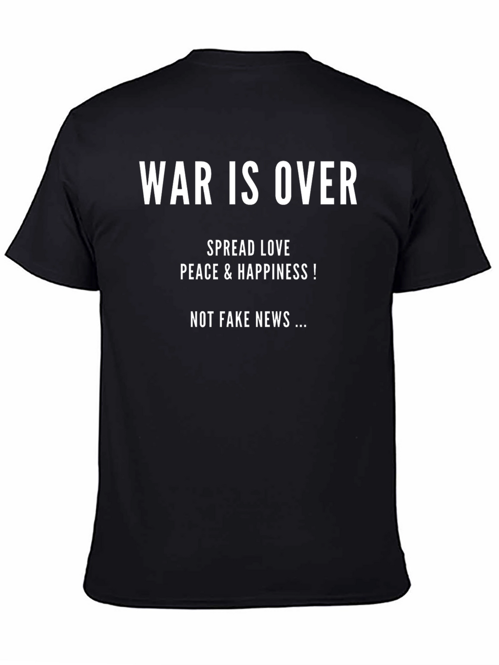 War is Over Peace Love Graphic Tee