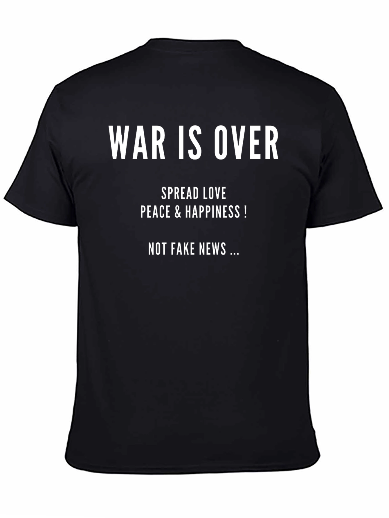 War is Over Peace Love Graphic Tee