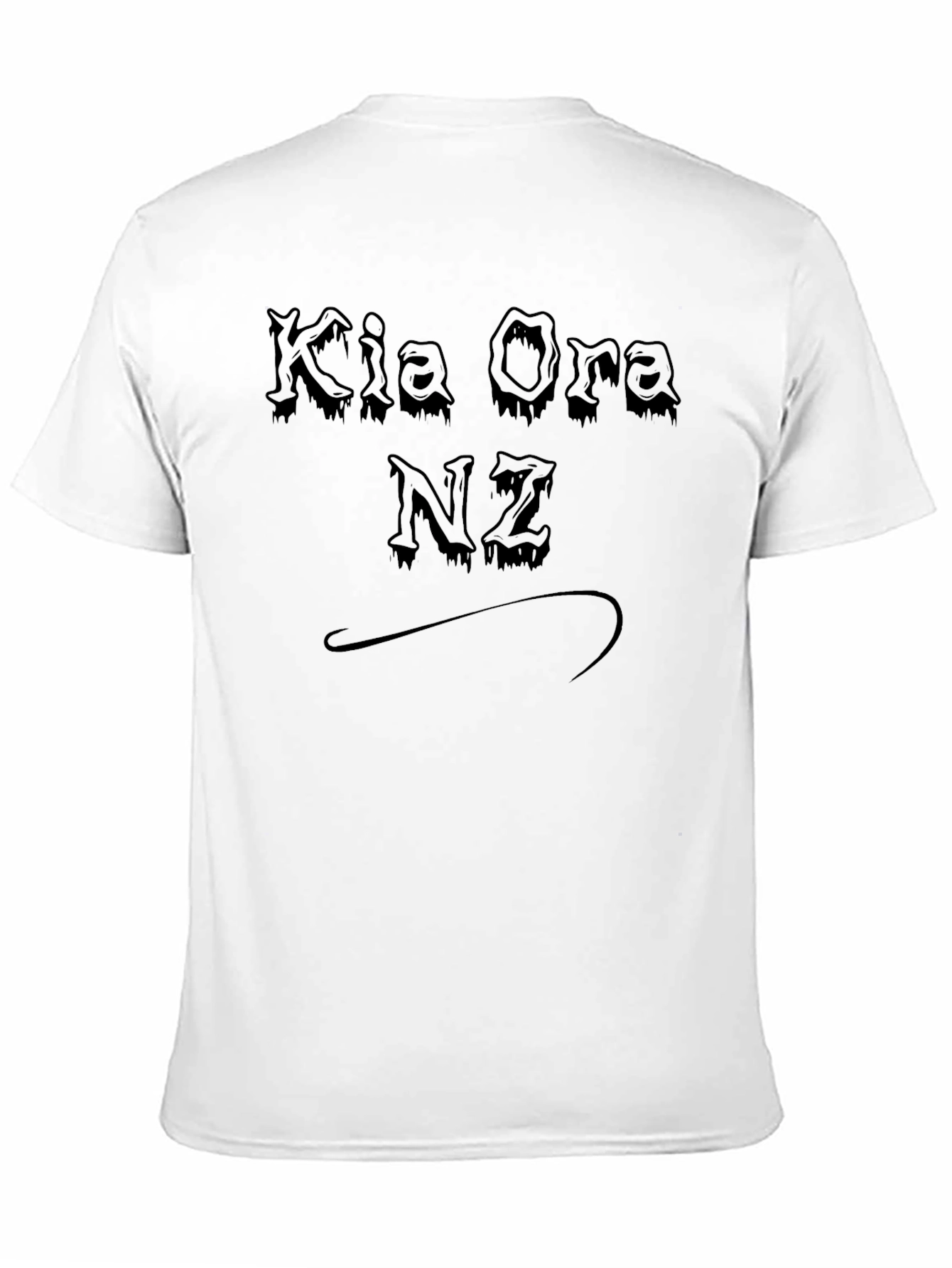 Kia Ora NZ Graphic Tee - Black T-Shirt