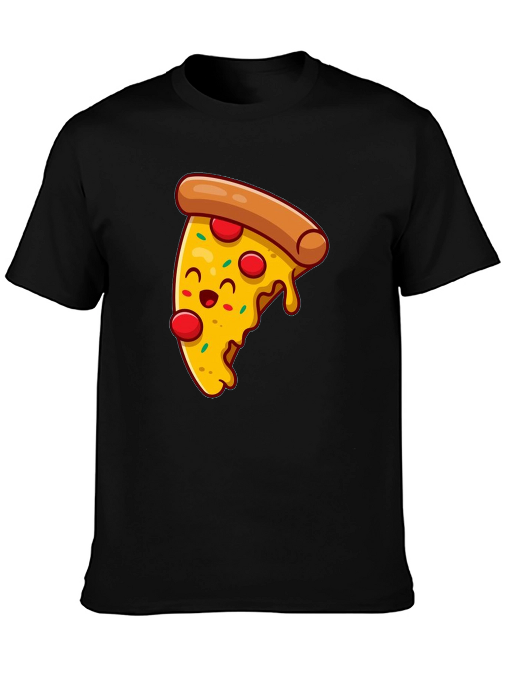 Pizza Slice Graphic T-Shirt - Fun Foodie Tee