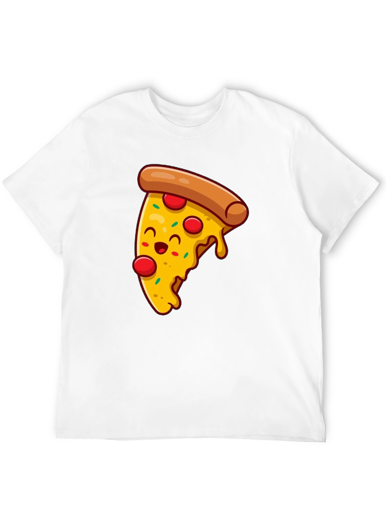 Pizza Slice Graphic T-Shirt - Fun Foodie Tee