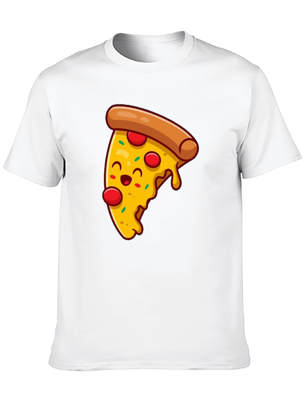 Pizza Slice Graphic T-Shirt - Fun Foodie Tee