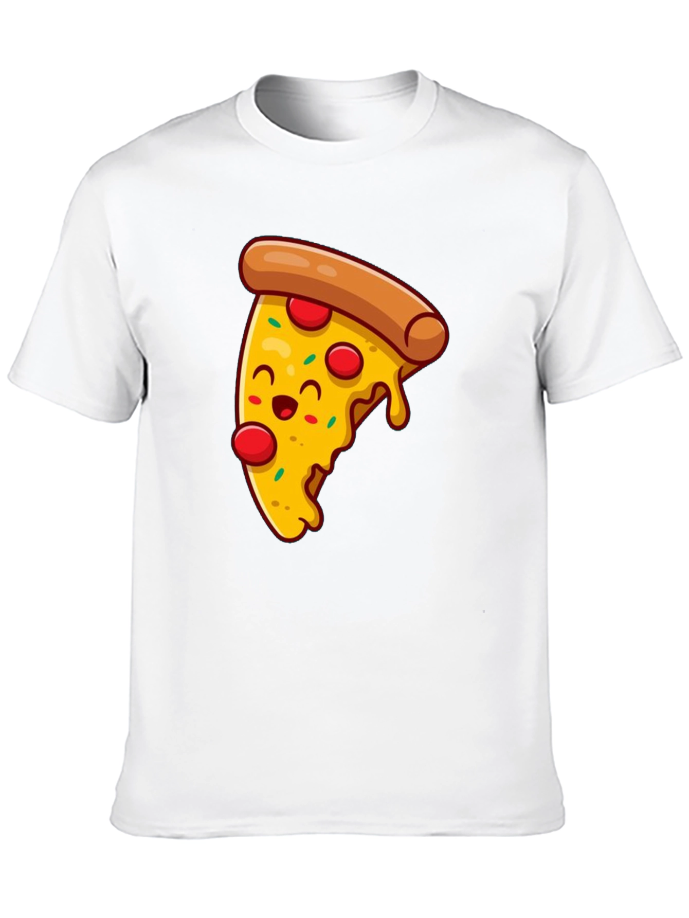 Pizza Slice Graphic T-Shirt - Fun Foodie Tee